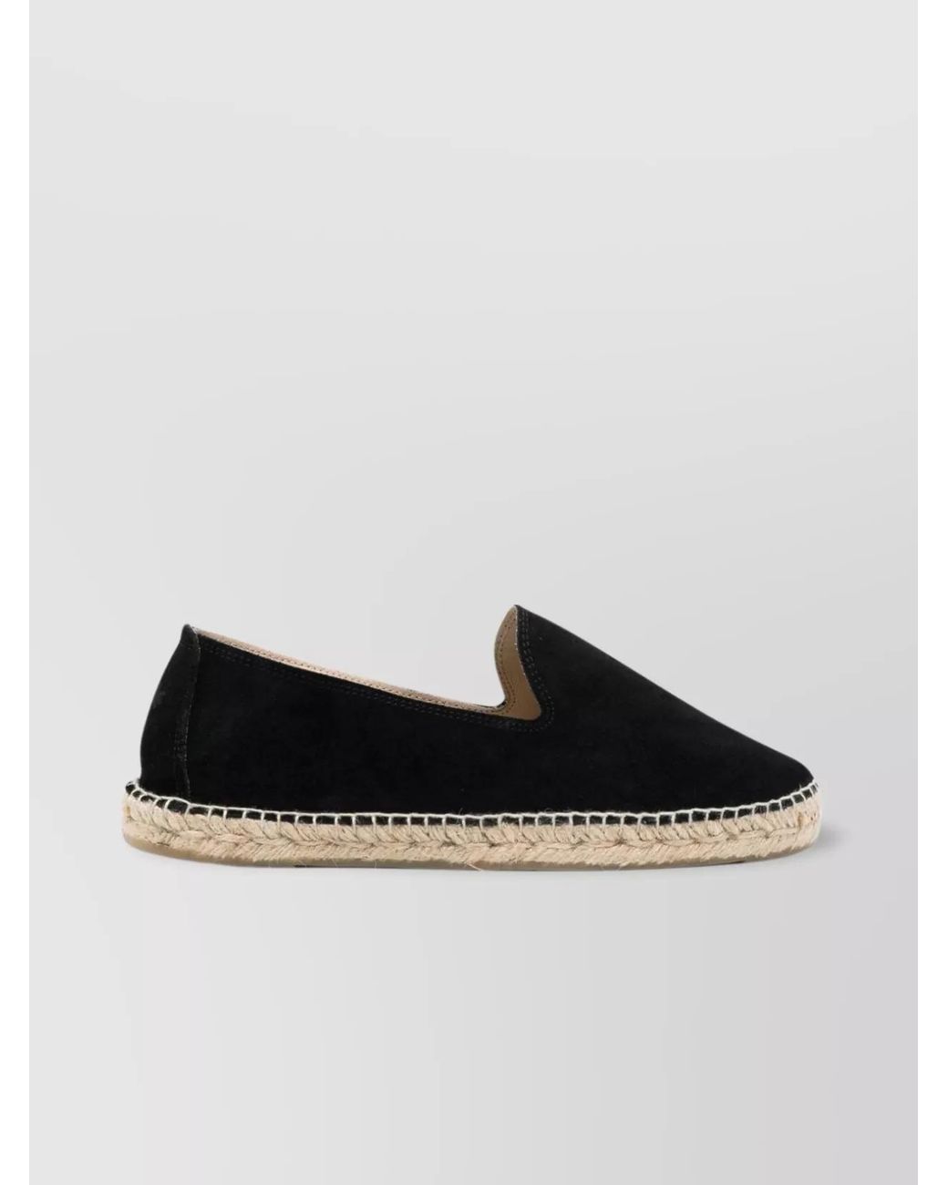 Manebí Black Suede Espadrilles for men
