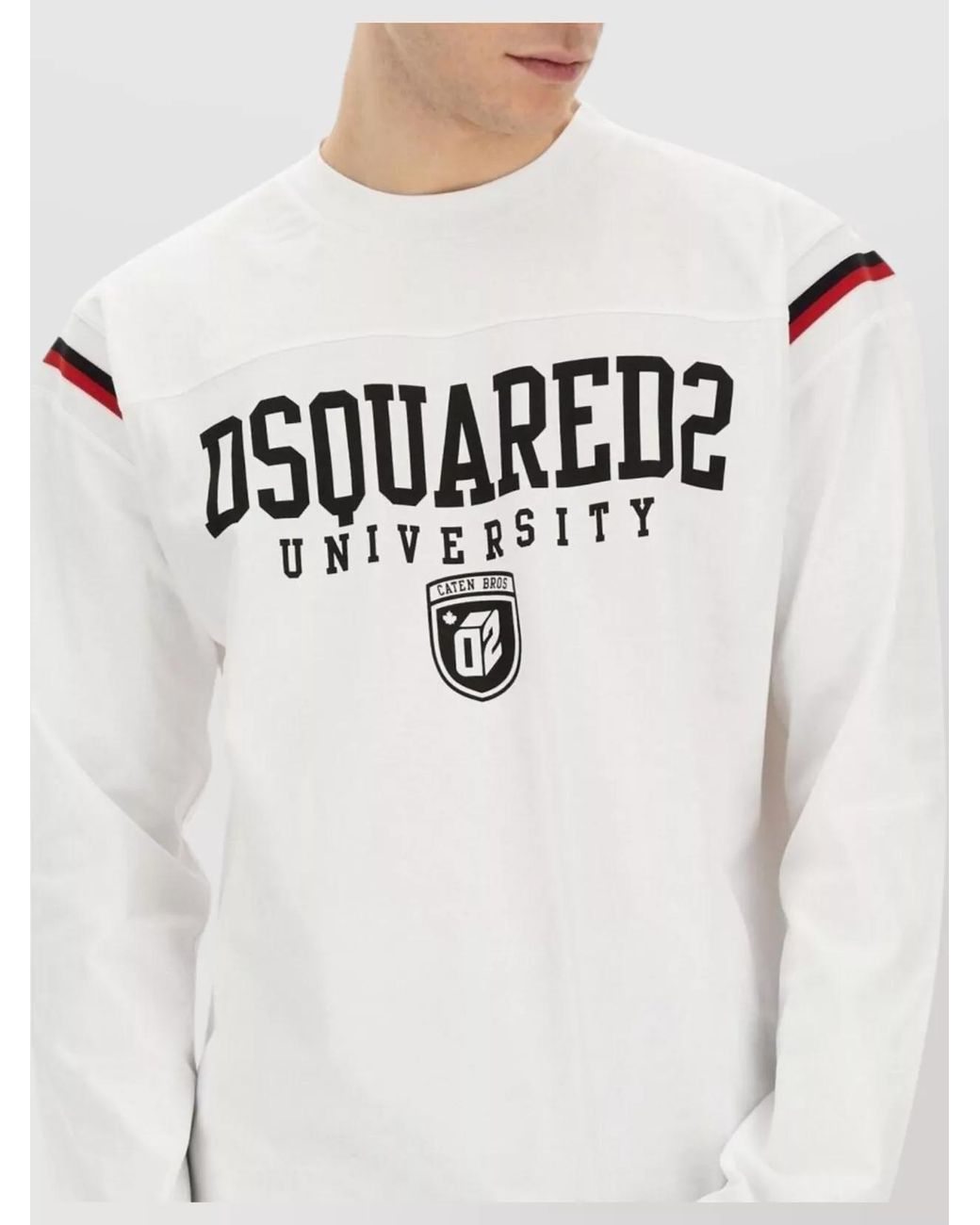 DSquared² Blue Logo Sweatshirt for men