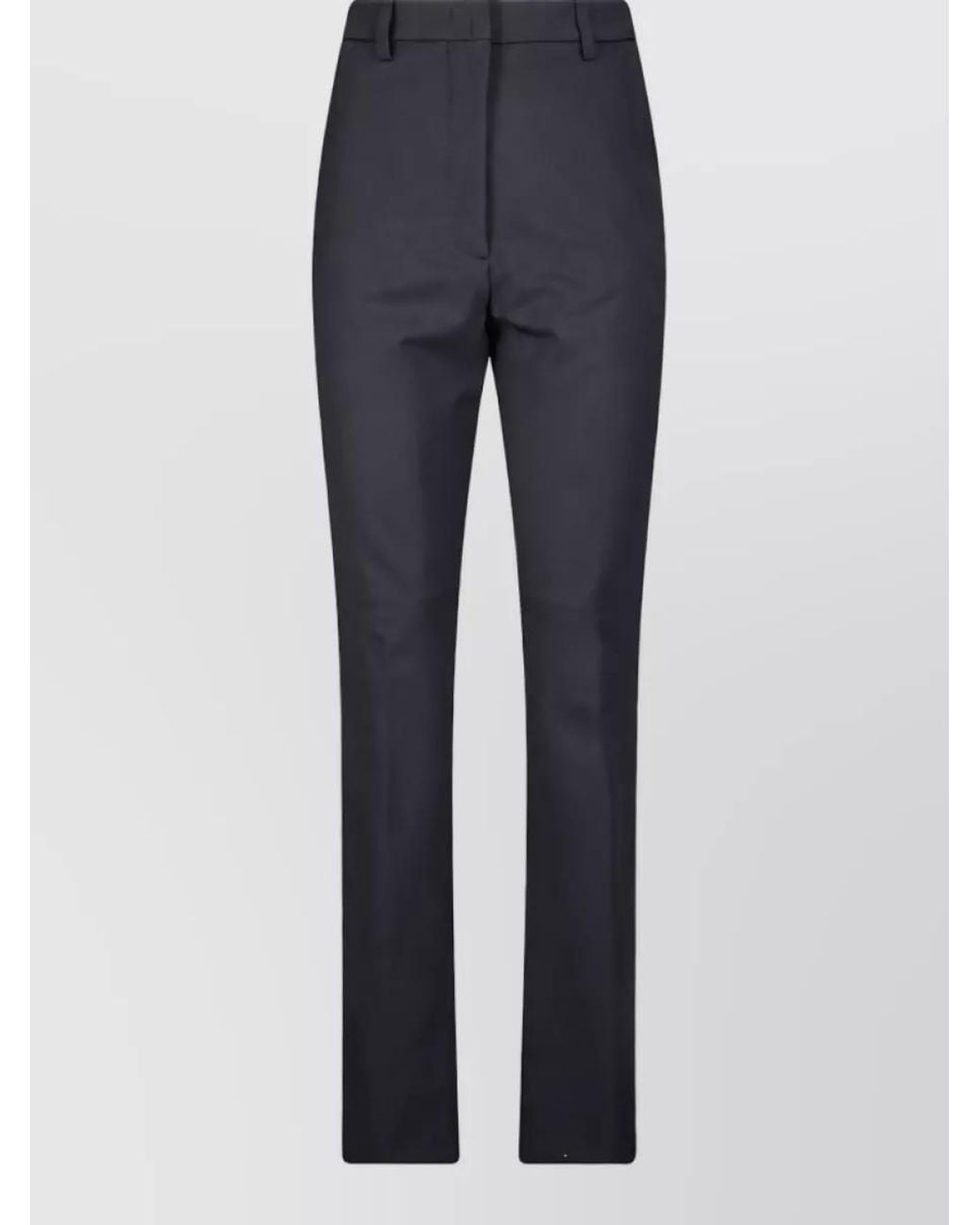 Thelatest Blue Straight-Leg Suit Trousers