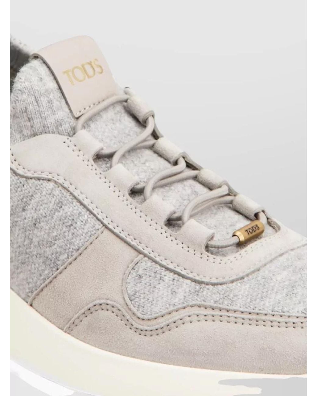 Tod's White Dot Sotcks Sneakers