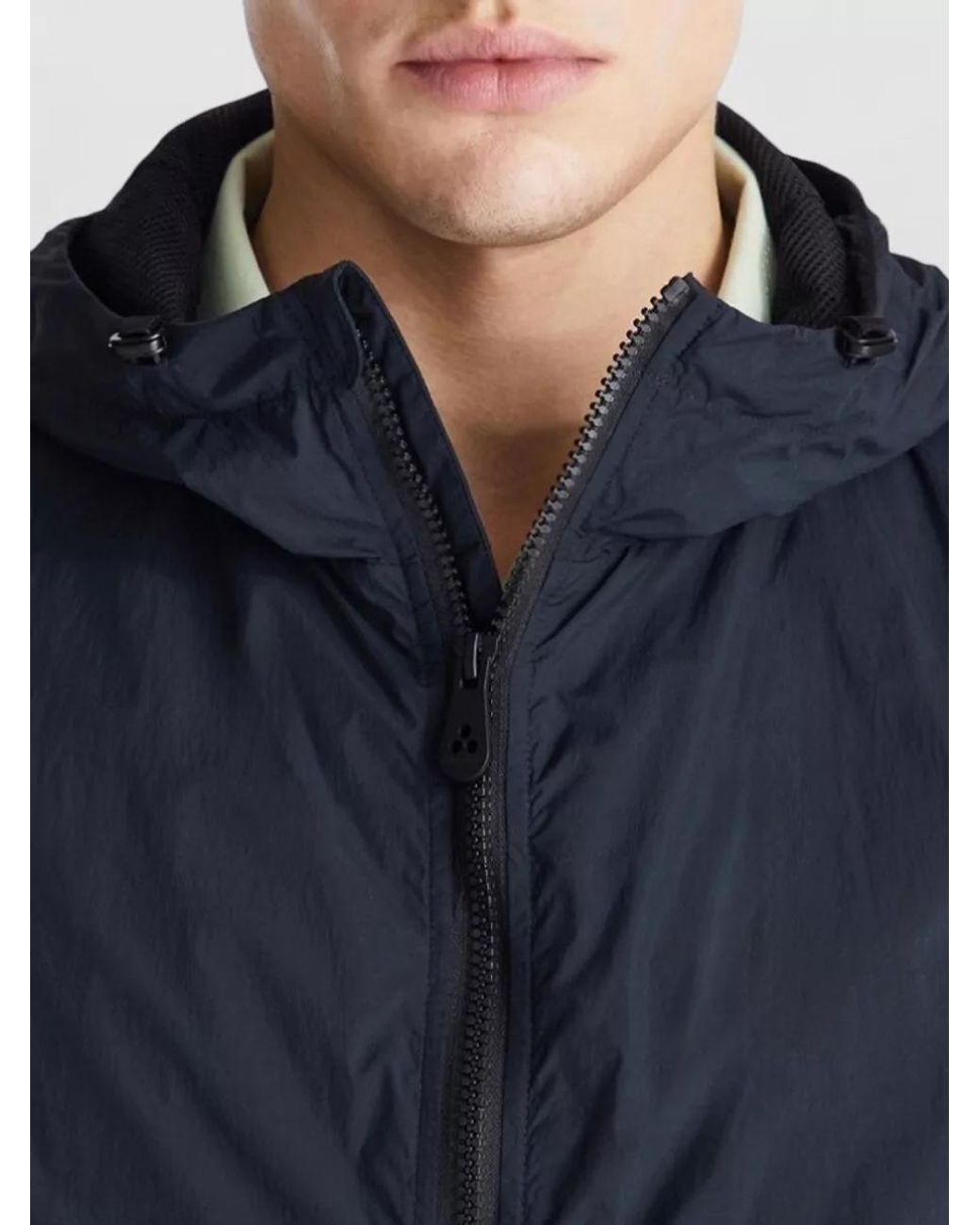 Peuterey Blue Raincoat for men