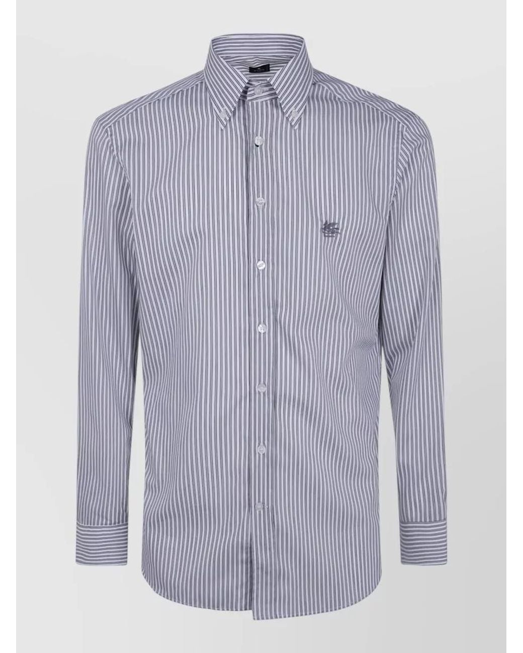 Etro Blue Classic Shirt for men