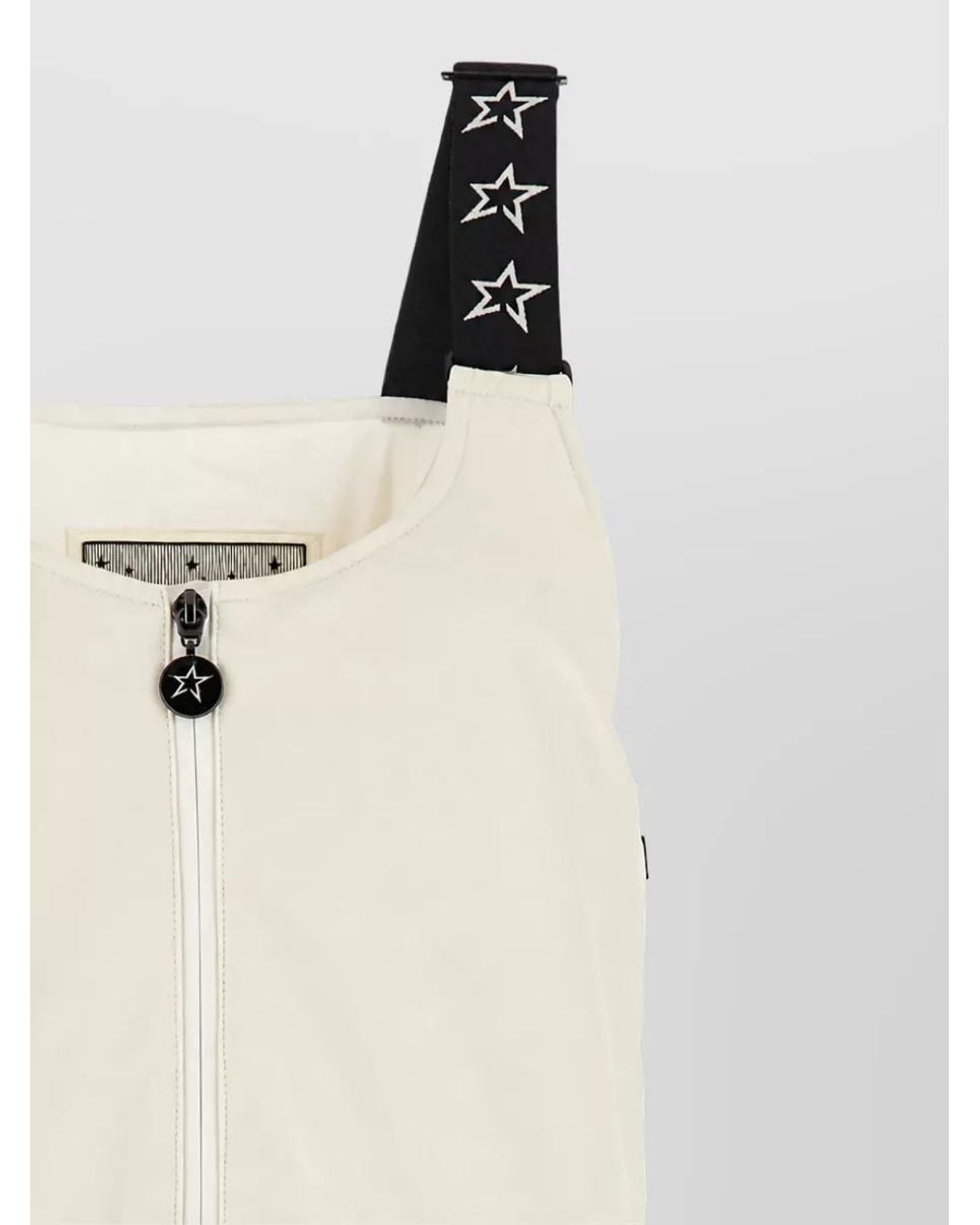 Perfect Moment White Flared Dungarees