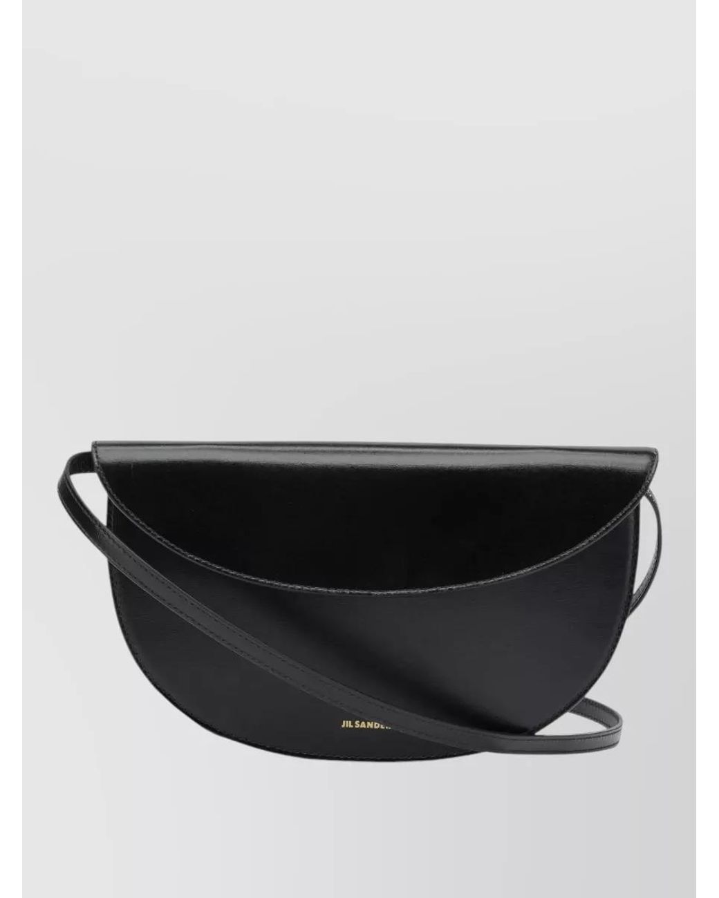 Jil Sander Black Leather Wallet