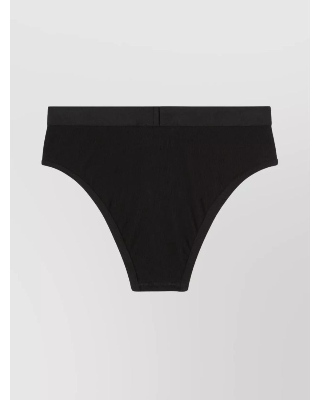 Palm Angels Black High-Waist Briefs