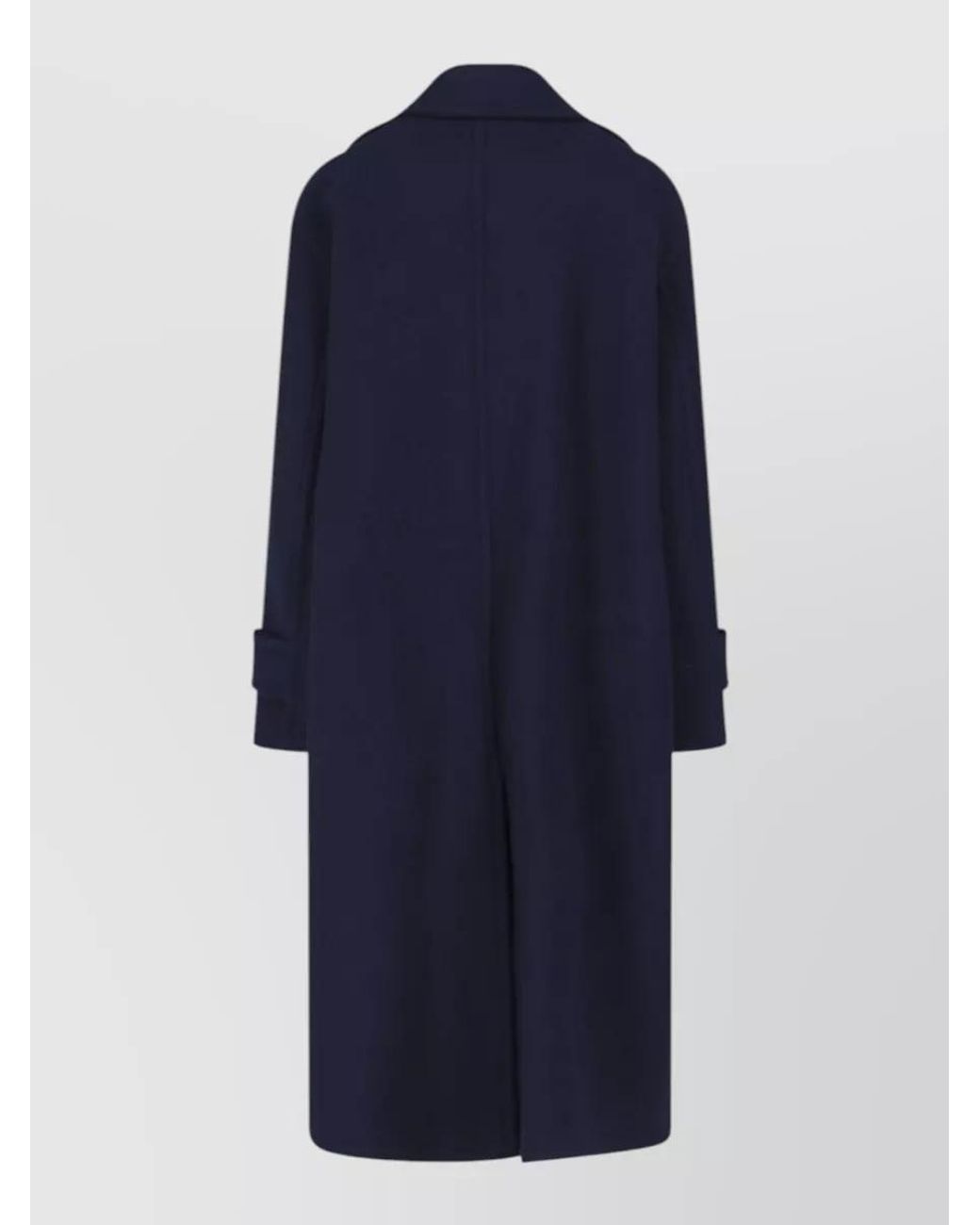 Chloé Blue Double-Breasted Coat
