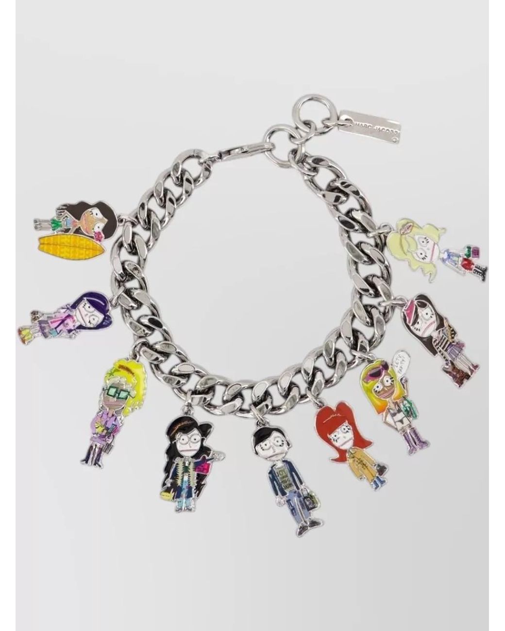 Marc Jacobs Metallic Metal Charm Bracelet