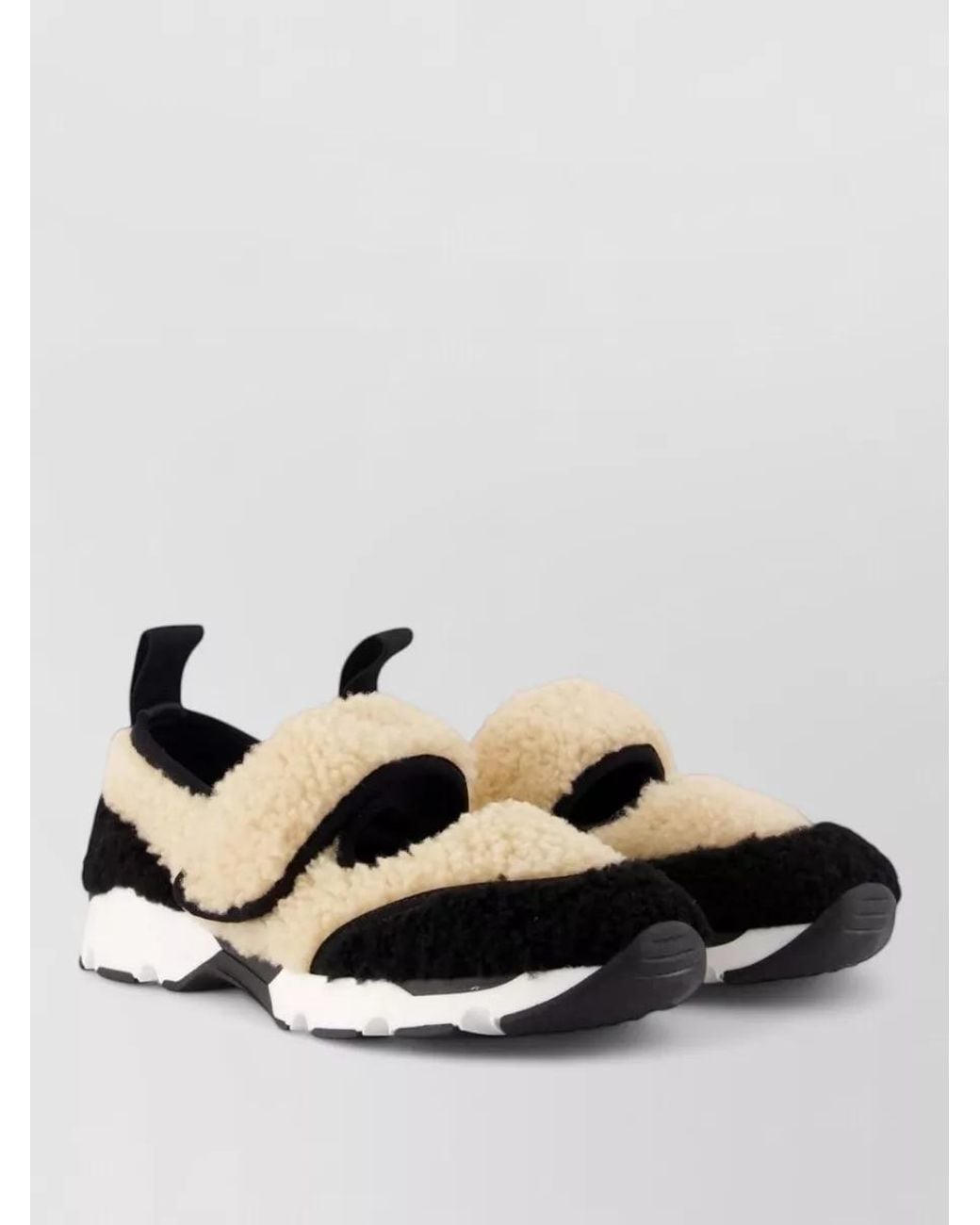Marni Black Leather Slip-On Sneakers