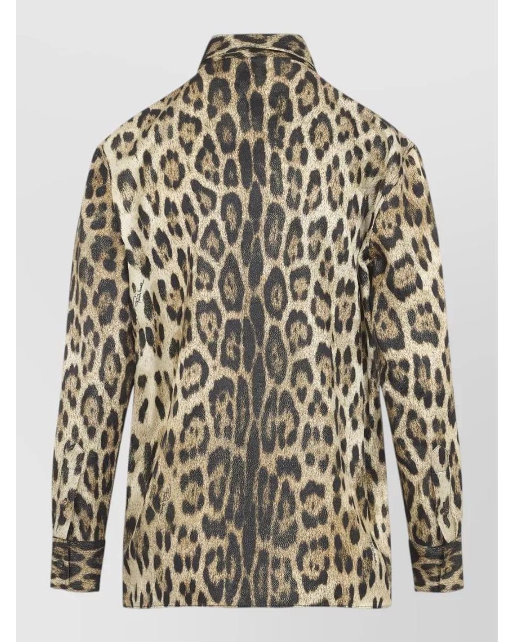 Roberto Cavalli Multicolor Printed Long-Sleeve Shirt