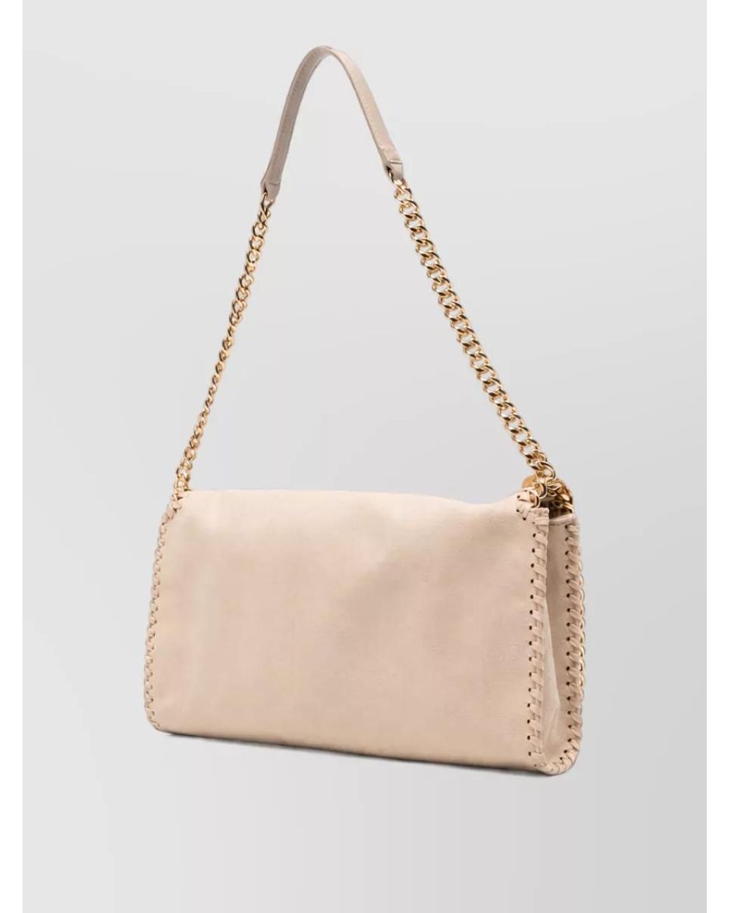 Stella McCartney Natural Falabella Clutch Bag