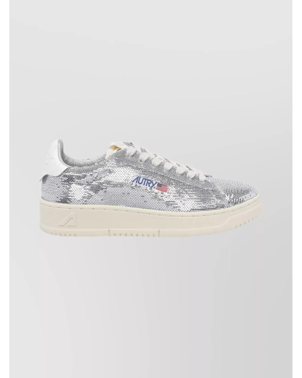 Autry Multicolor Sequined Low-Top Sneakers