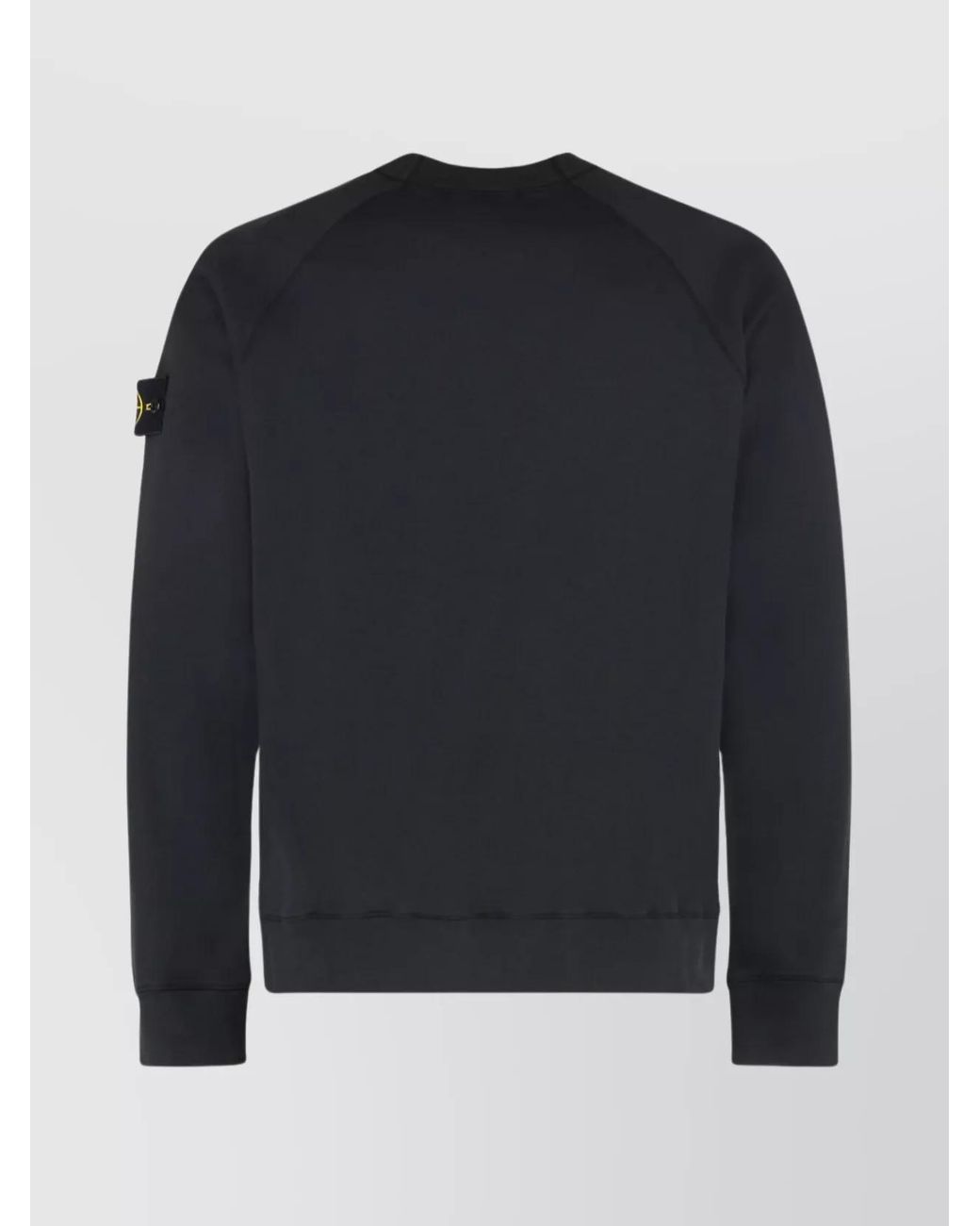 Stone Island Blue Cotton Hoodie for men