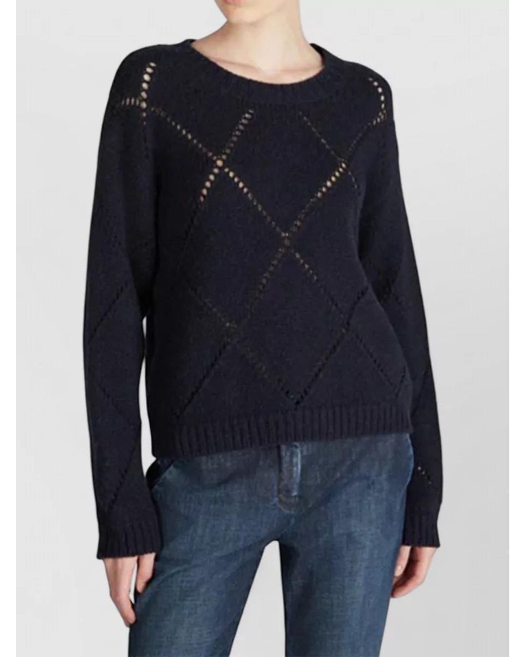 Zanone Blue Crew Neck Jumper