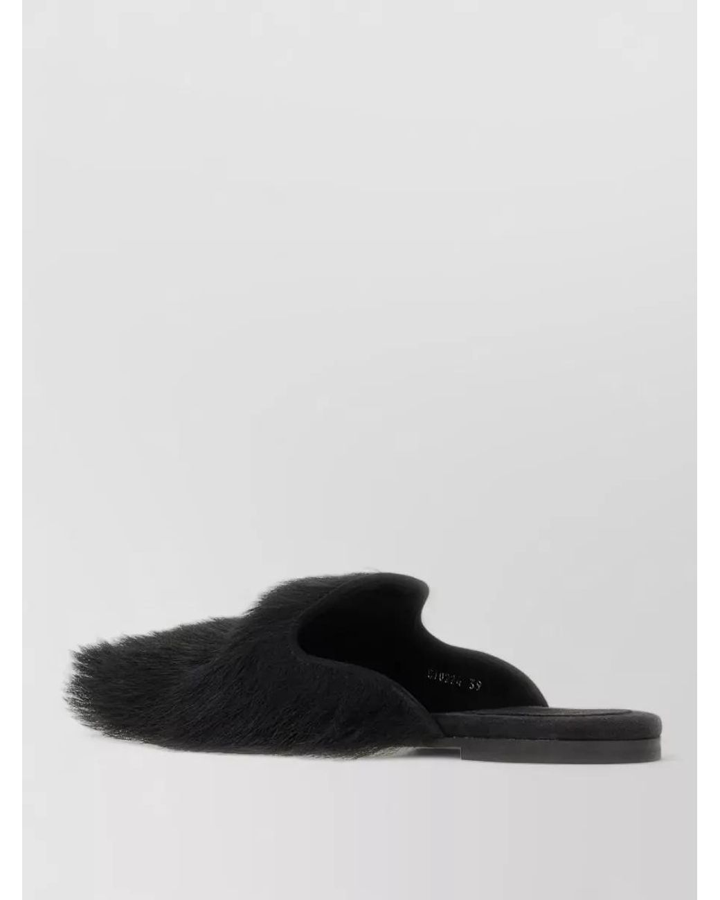 Dolce & Gabbana White Fur Slippers