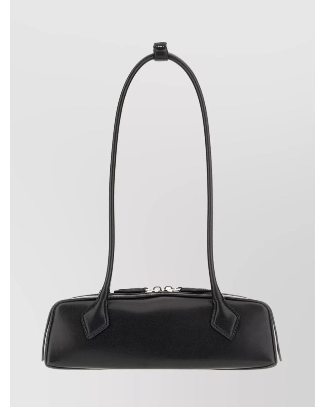 Alaïa Black Leather Le Teckel Small Shoulder Bag