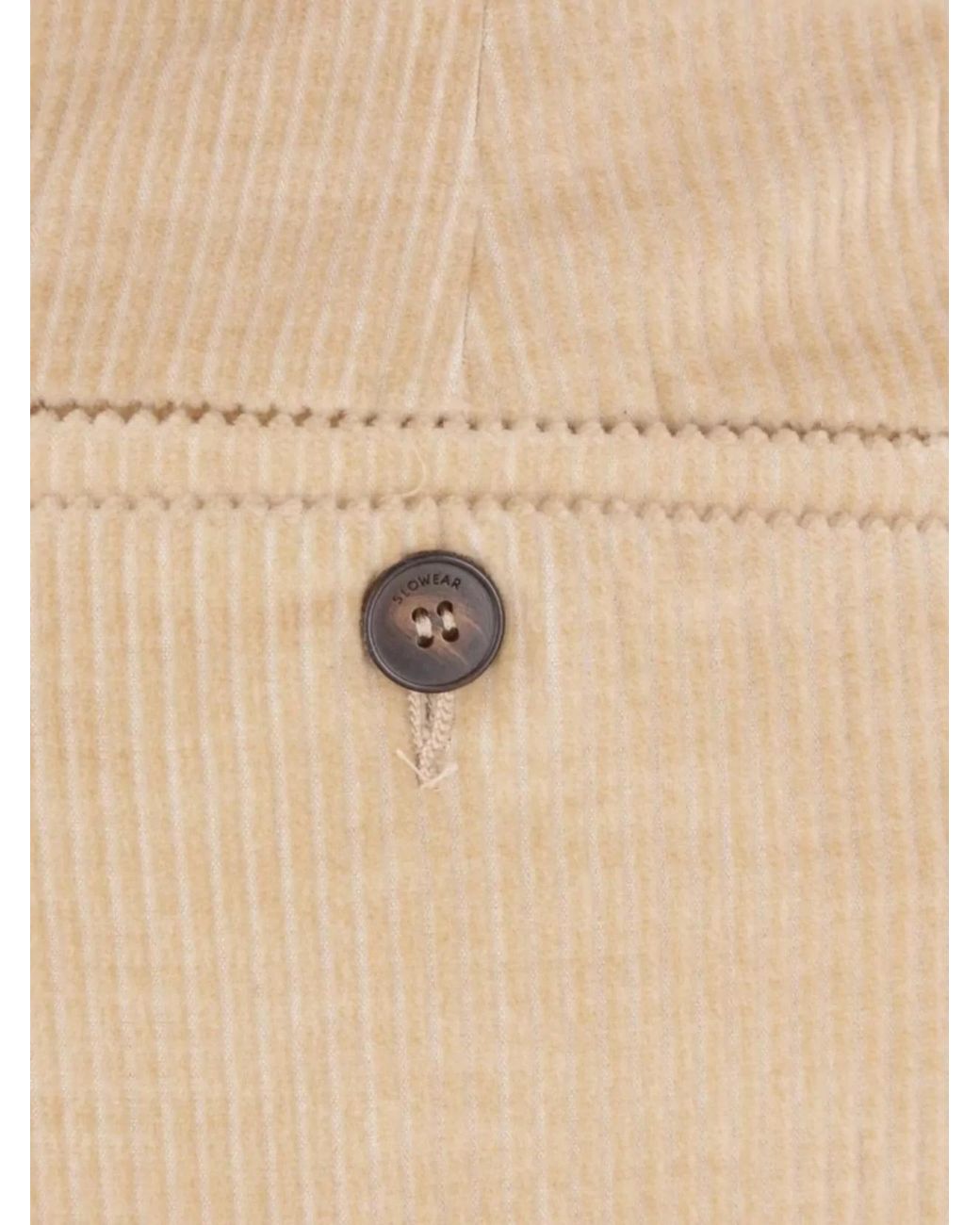 Incotex Natural Wide-Leg Trousers