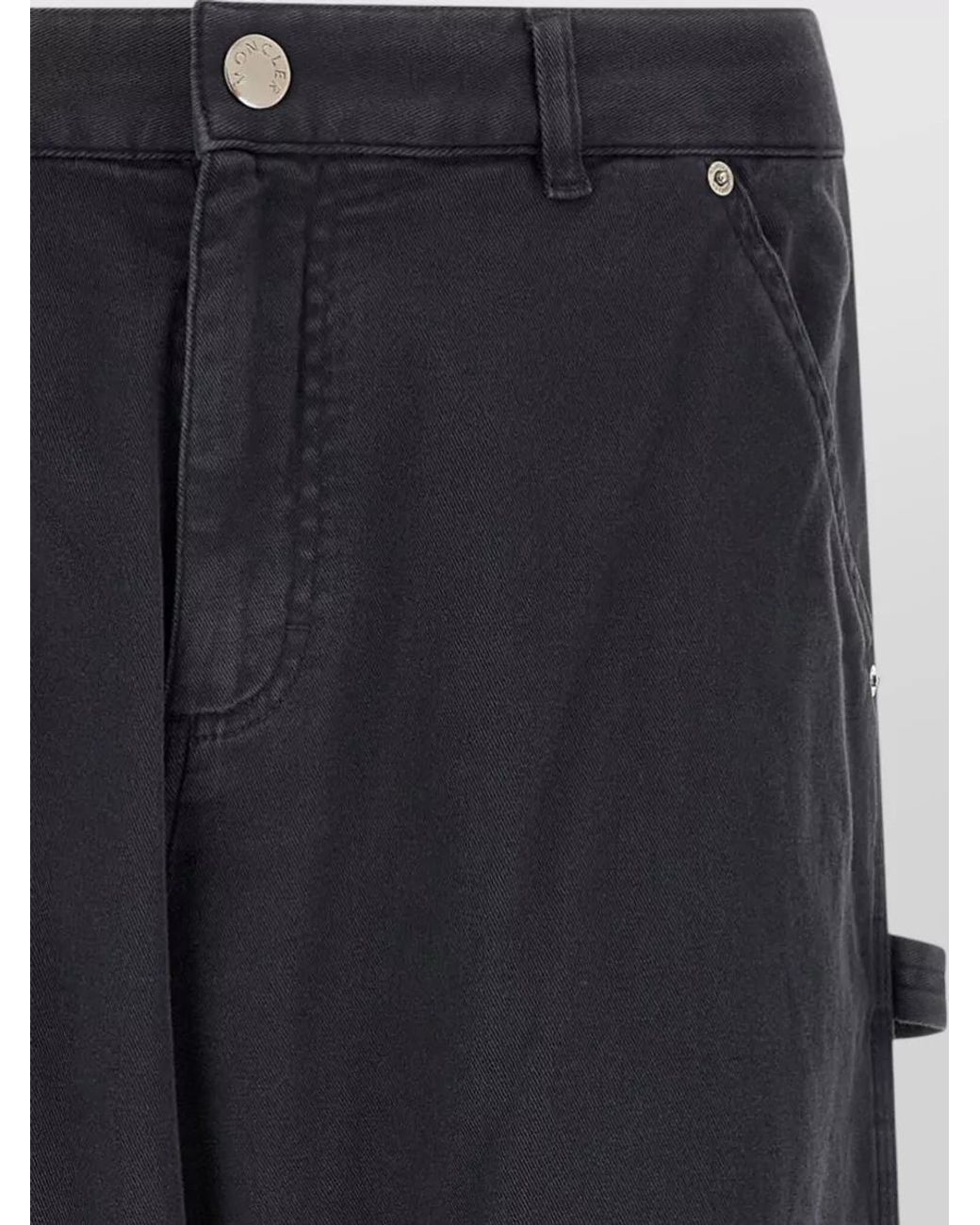 Moncler Blue Cargo Trousers for men
