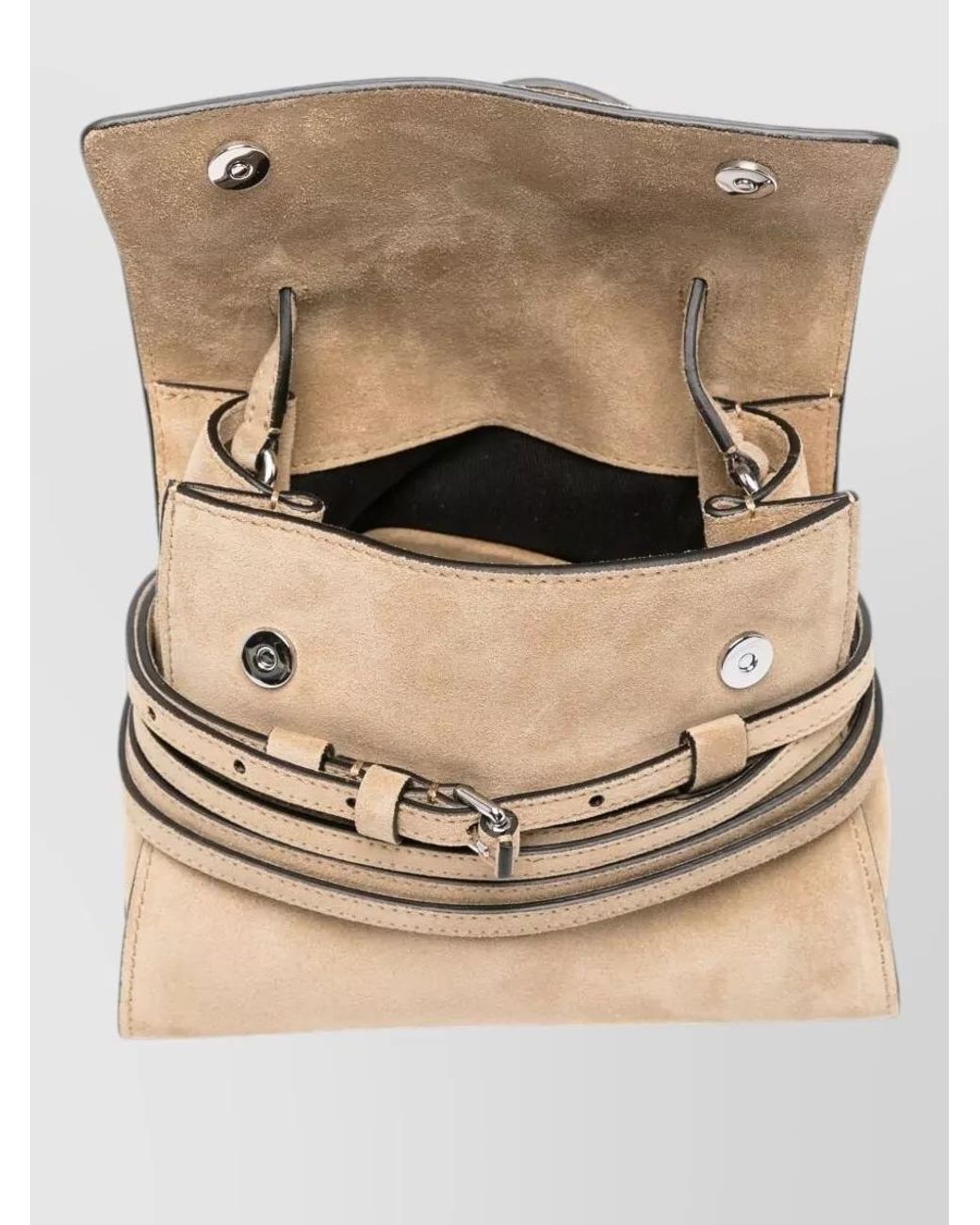 Moschino Natural Leather Shoulder Bag