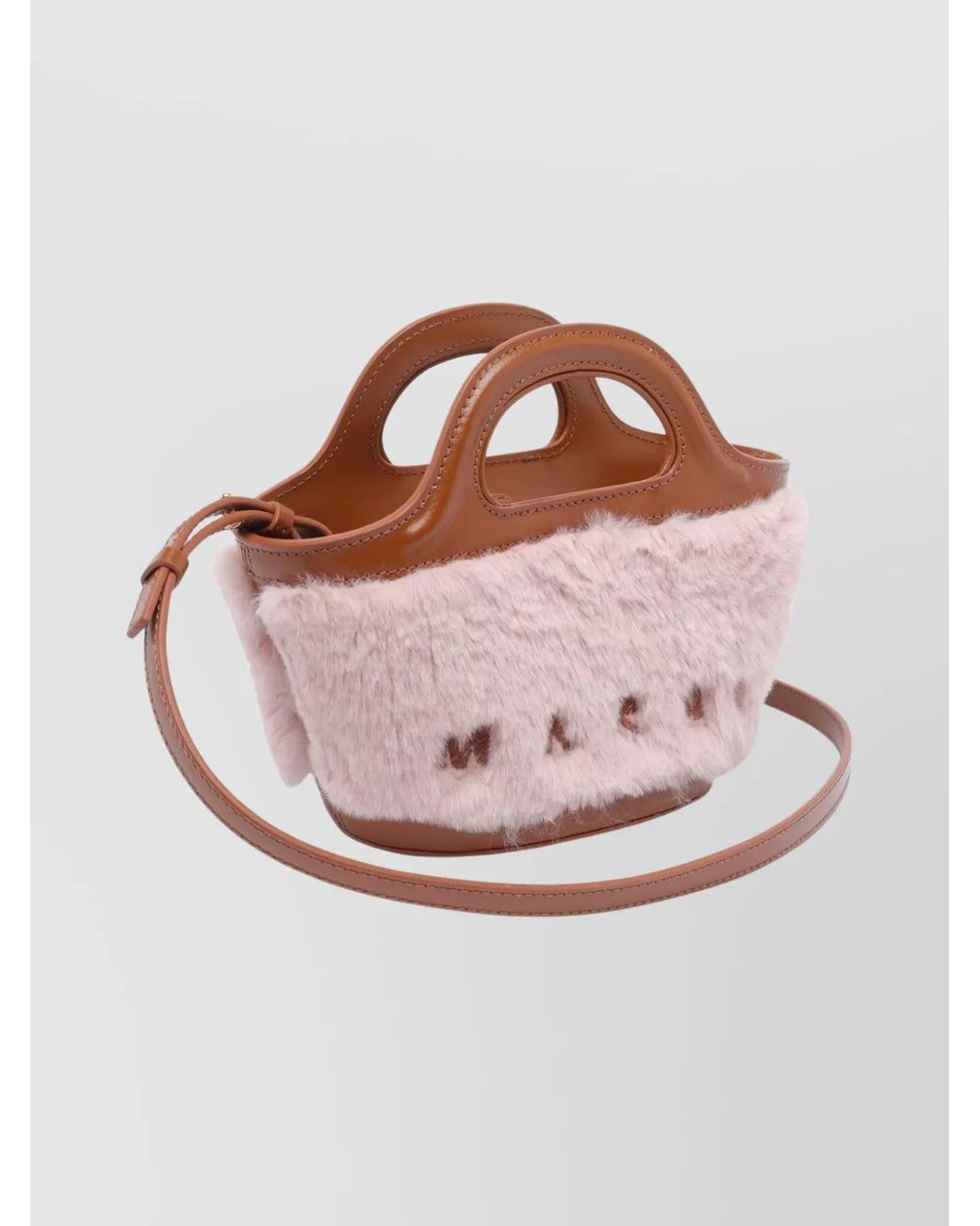 Marni Pink Tropicalia Micro Crossbody Bag