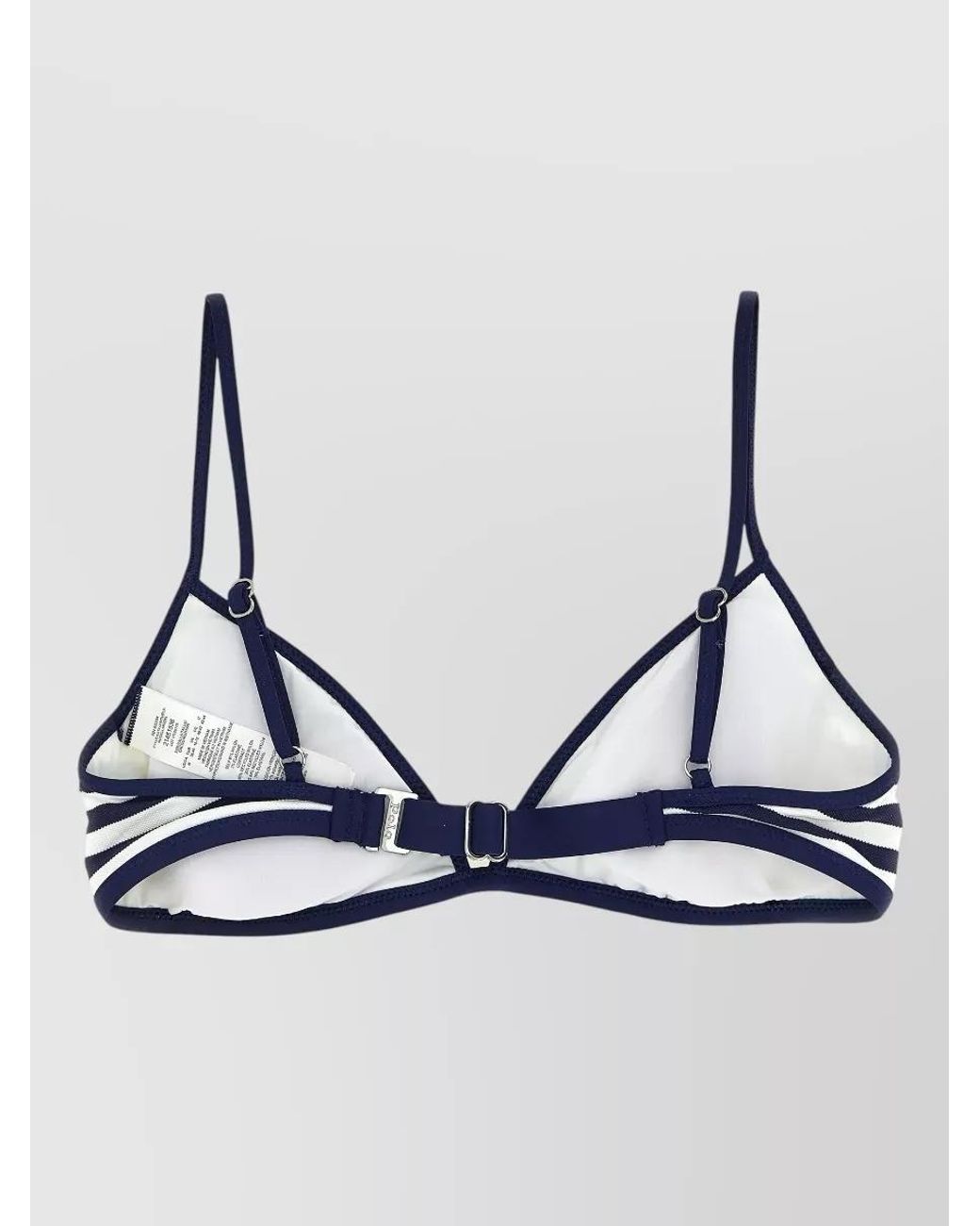 Polo Ralph Lauren Blue Striped Bikini Top