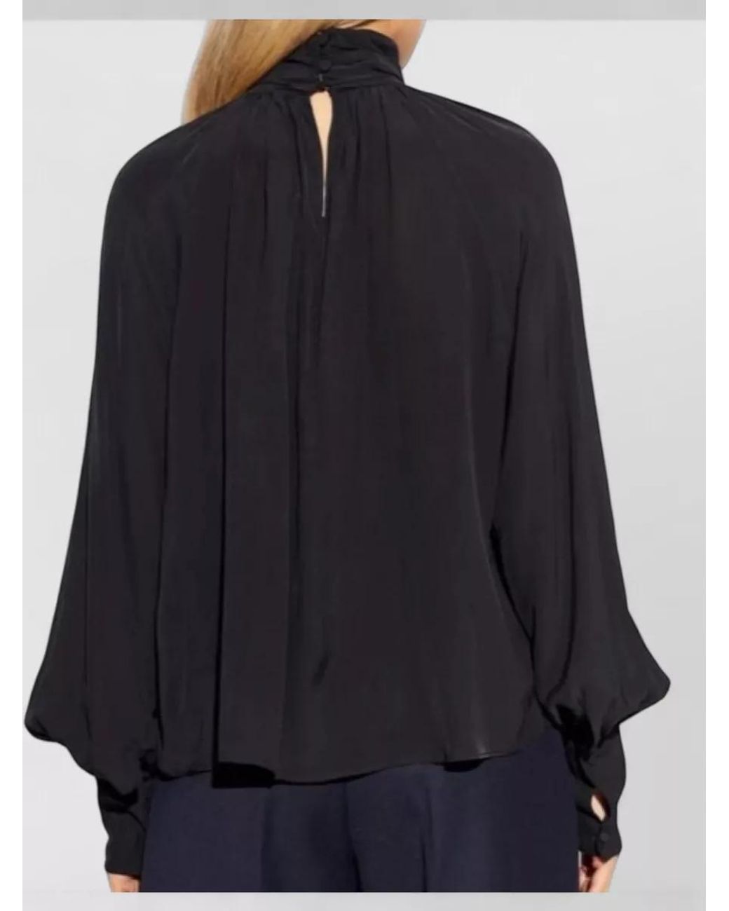 Anine Bing Blue Viscose Blouse
