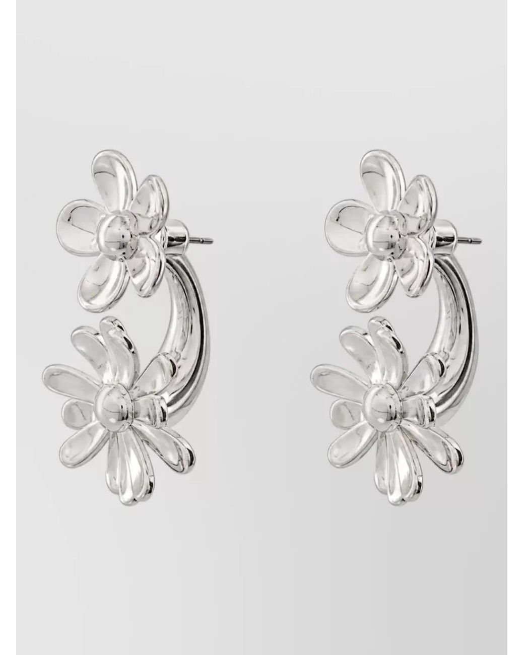 Marc Jacobs Multicolor Metal Statement Earrings