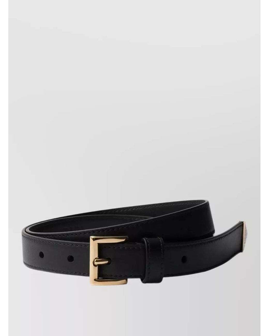 Prada Multicolor Leather Slim Belt