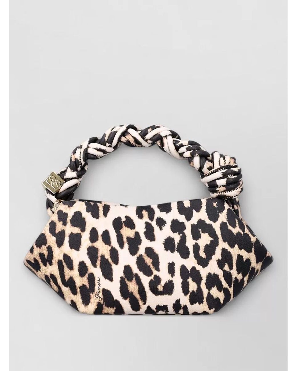 Ganni Multicolor Bou Mini Grained Shoulder Bag