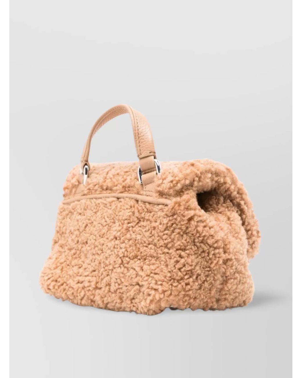Zanellato Natural Leather Crossbody Bag