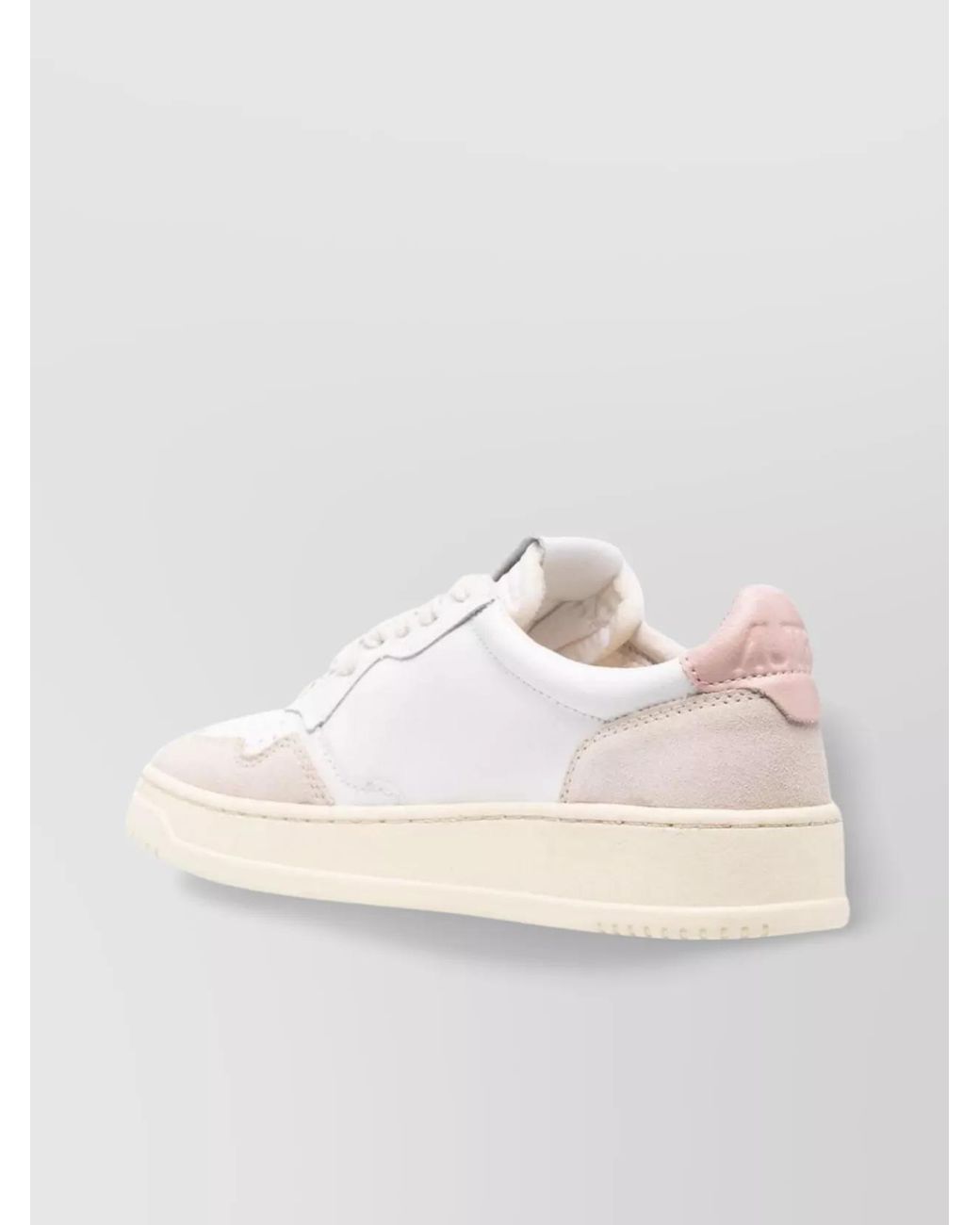 Autry Natural Leather Medalist Low-Top Sneakers