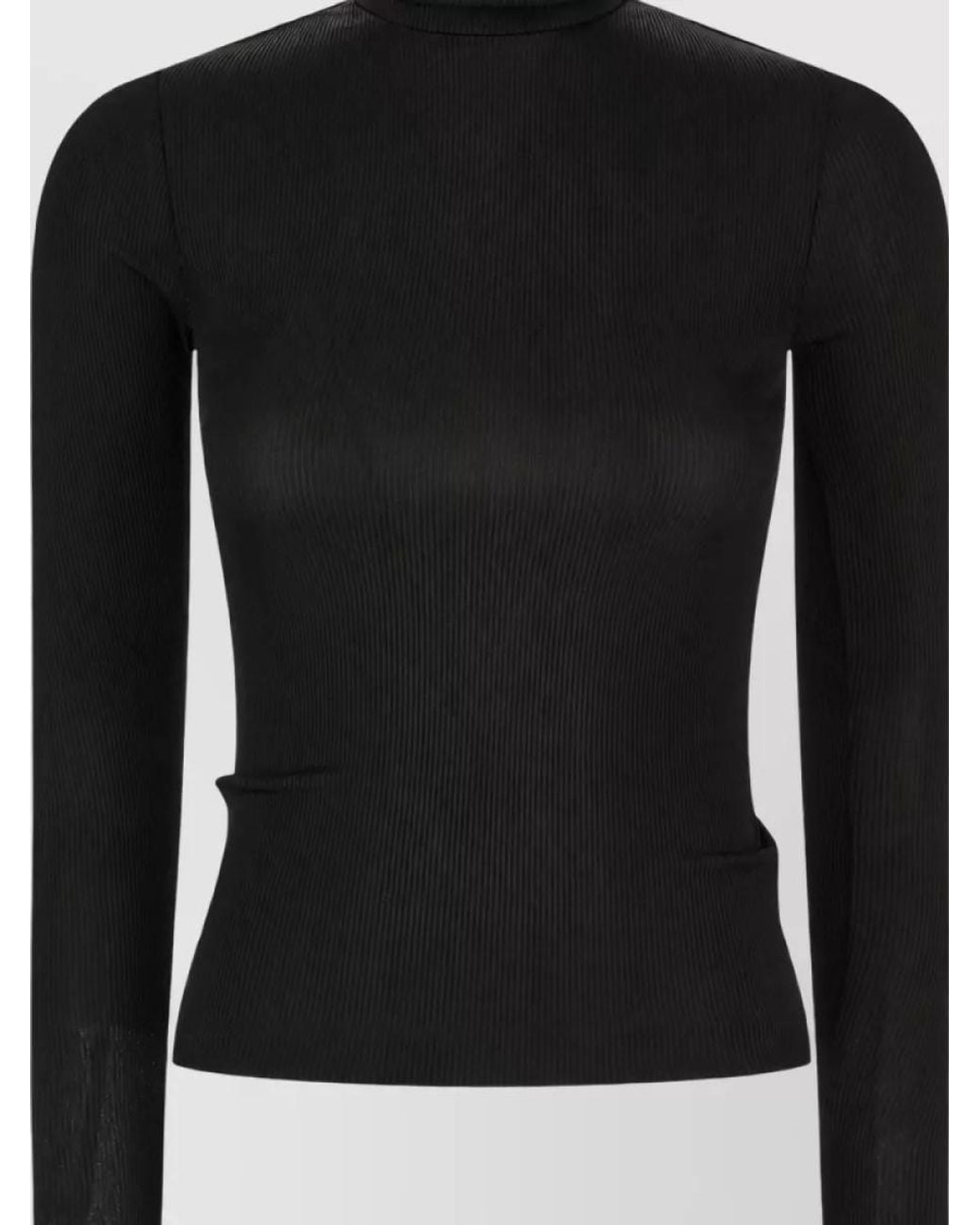 Agolde Black Knitted Top