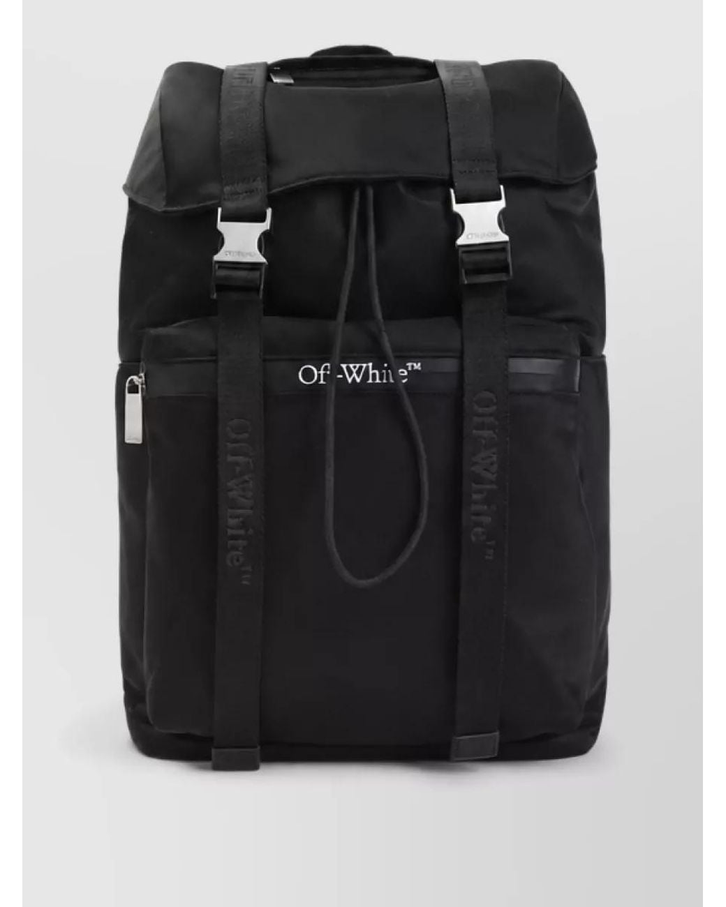 Off-White c/o Virgil Abloh Black Outdoor Backpack for men