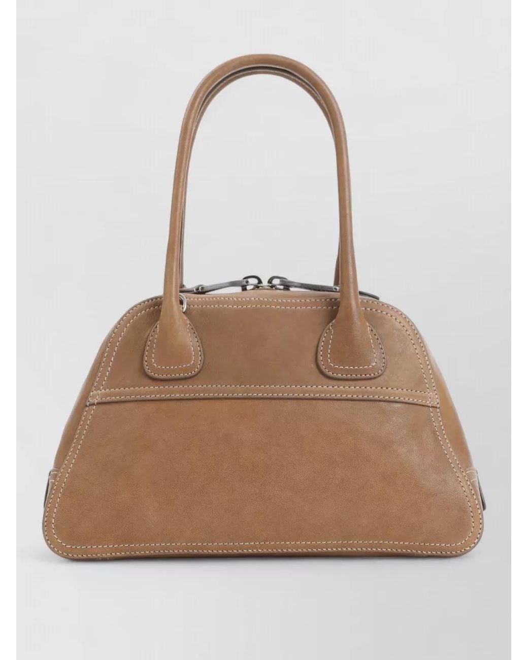 Miu Miu Natural Na Lamb Leather Shoulder Bag
