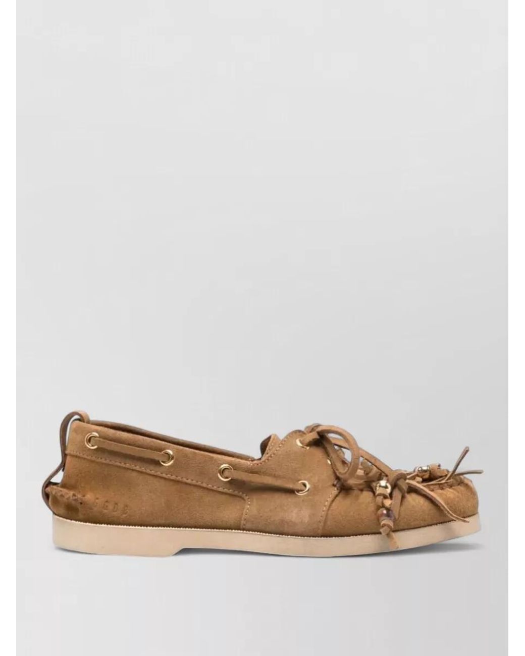 Golden Goose Deluxe Brand Brown Leather Loafers