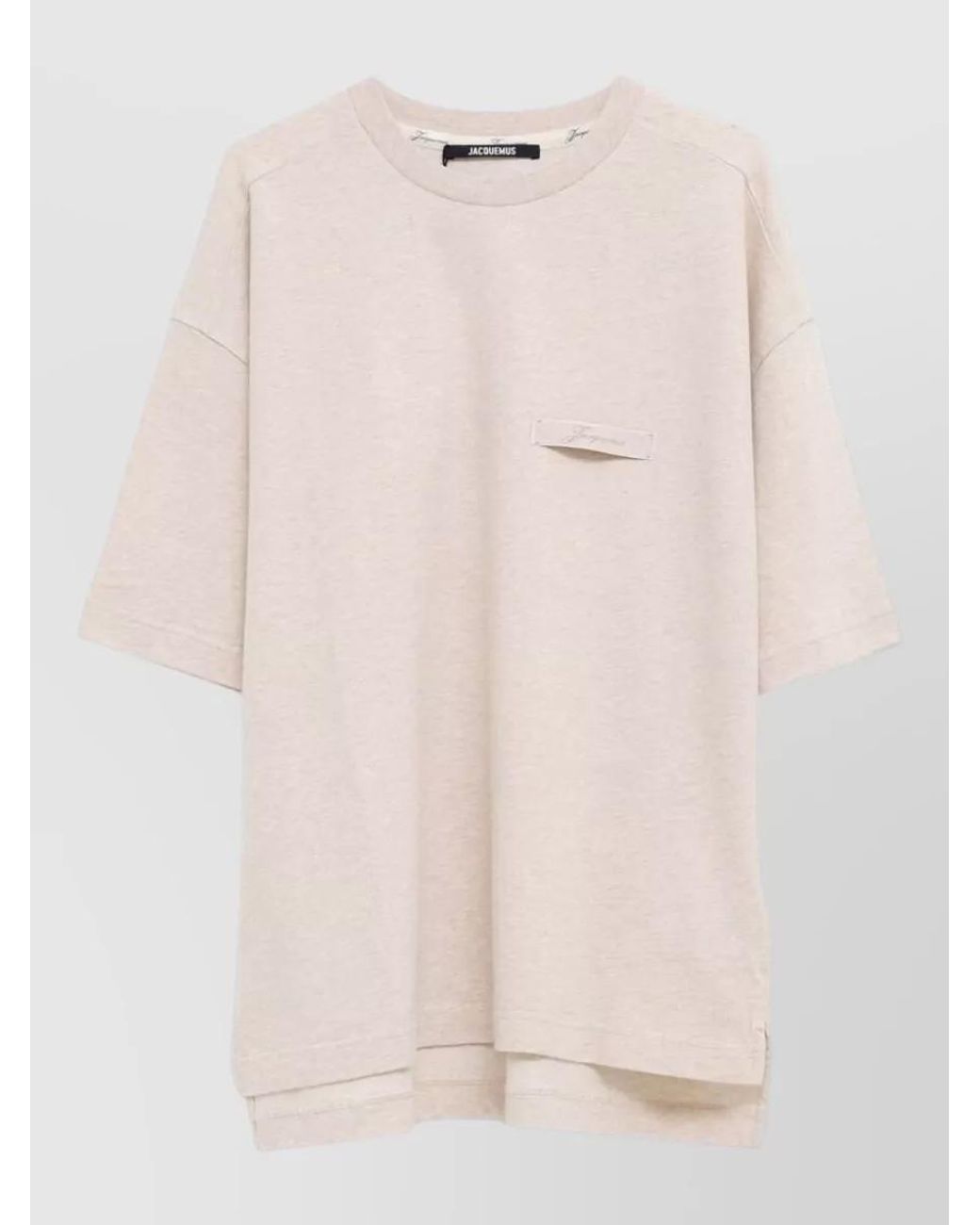 Jacquemus Natural Short-Sleeve Shirt for men