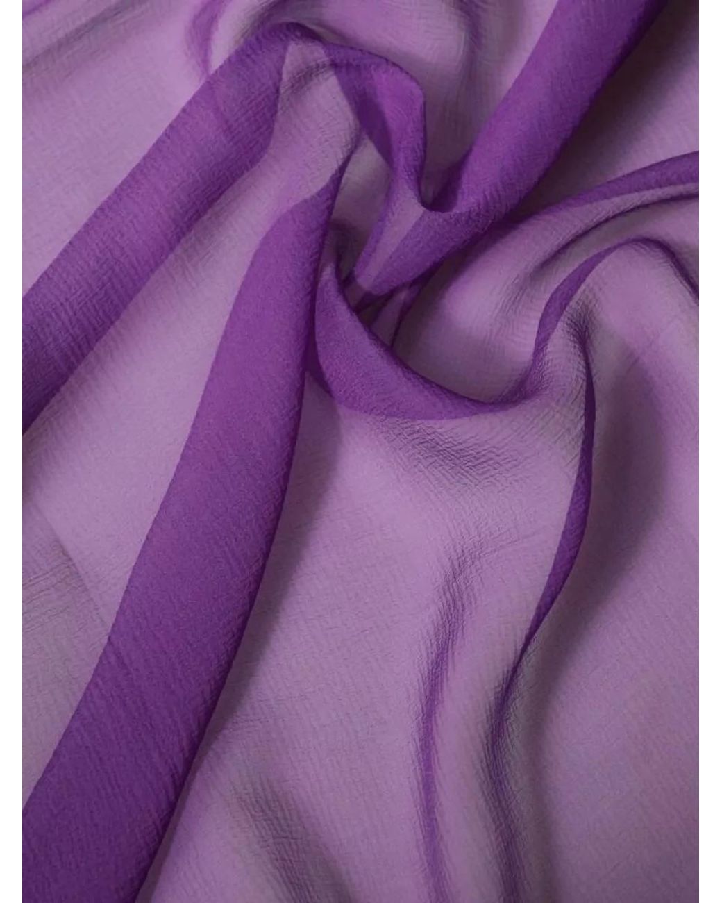Dolce & Gabbana Purple Silk Scarf