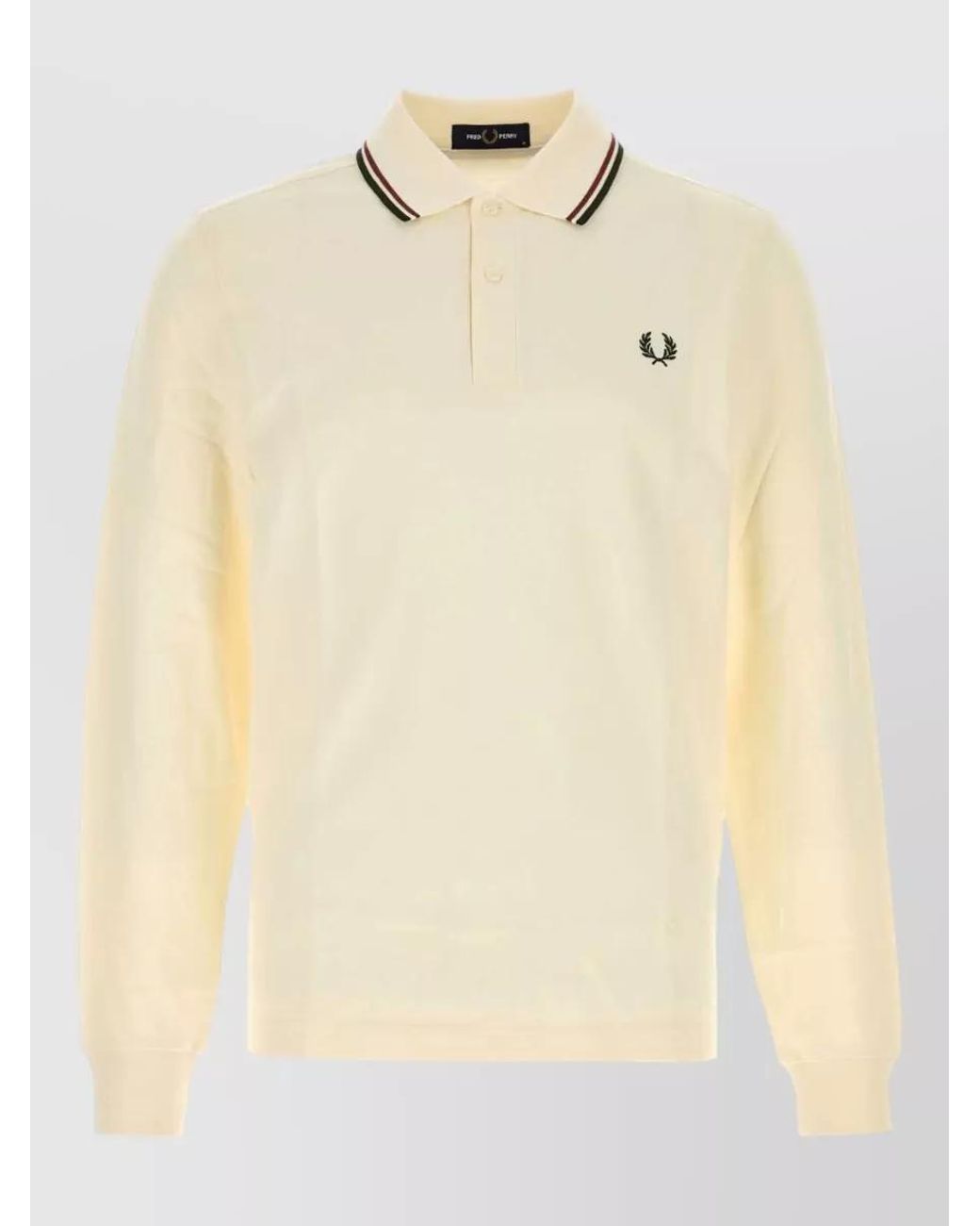 Fred Perry Natural Cotton Piqué Polo Shirt for men