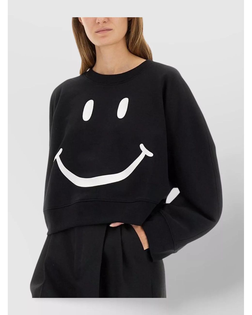 Moschino Blue Smiley Sweater
