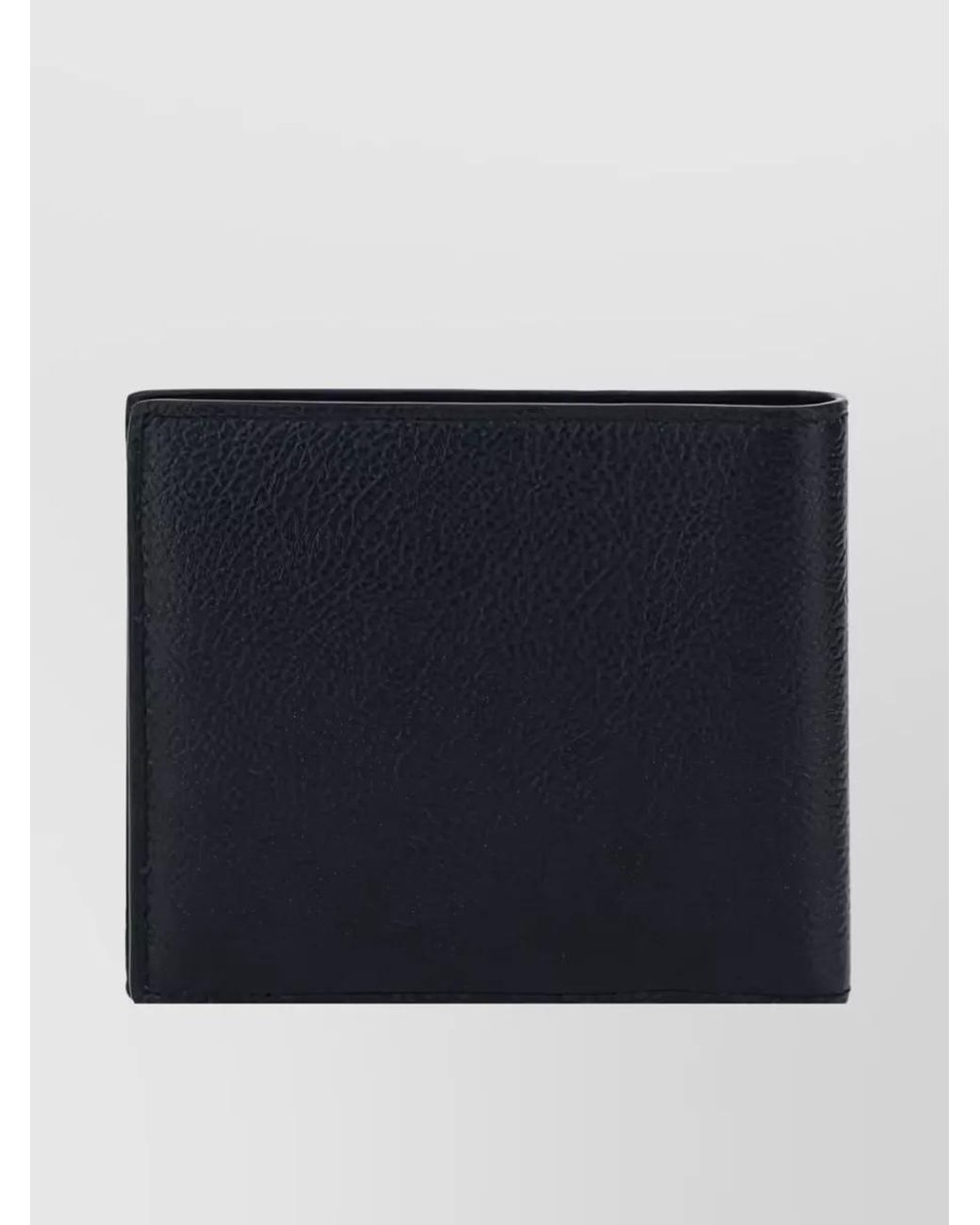 Balenciaga Black Calf Leather Bi-Fold Wallet for men