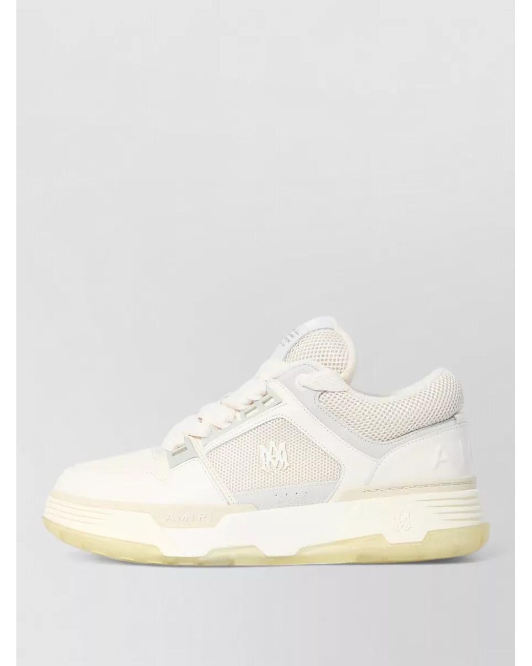Amiri Natural Leather Ma-1 Low-Top Sneakers for men