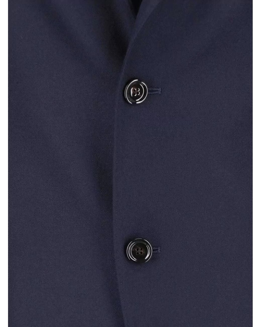 Lardini Blue Virgin Wool Single-Breasted Suit for men