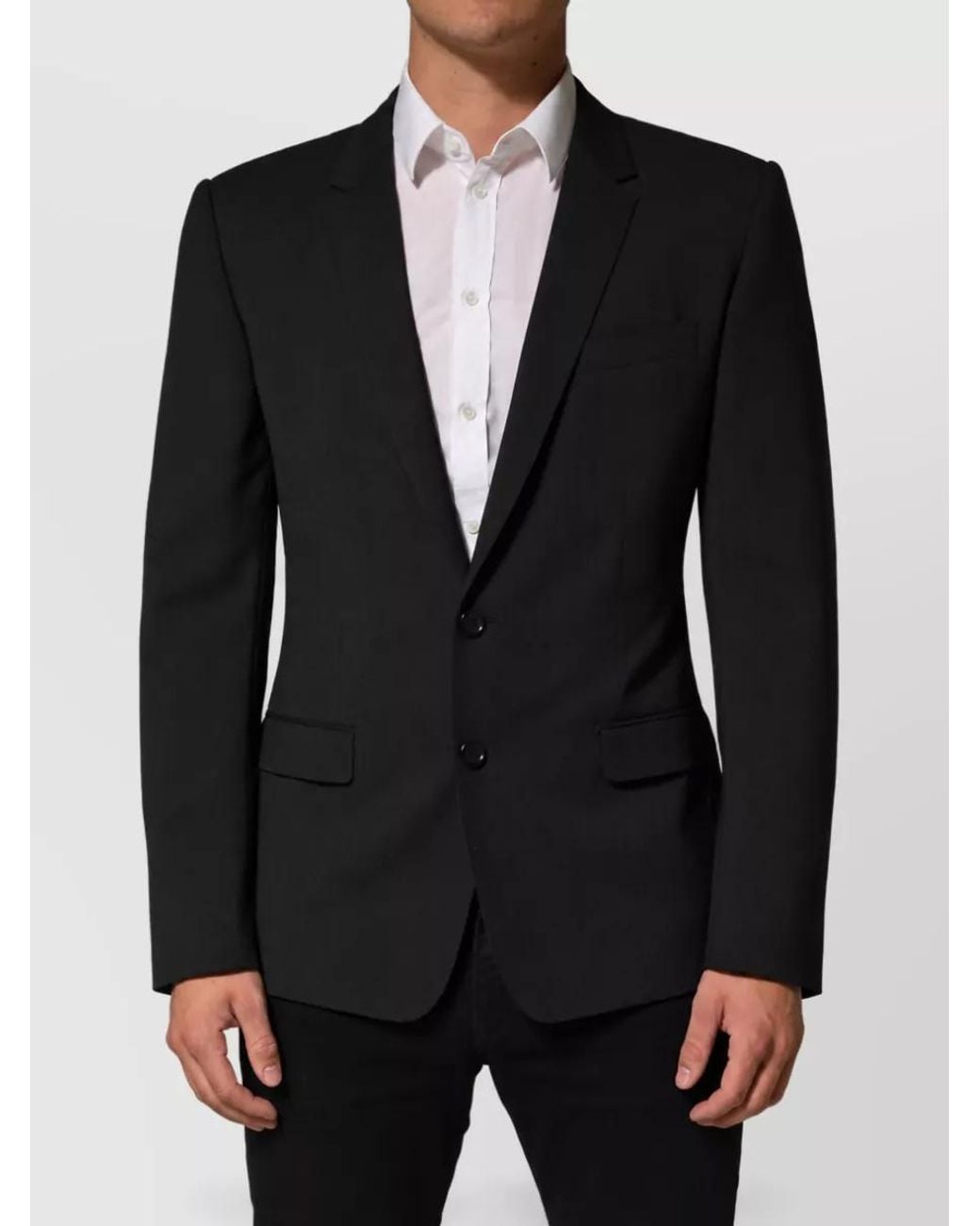 Dolce & Gabbana Black Single Breasted Suit for men