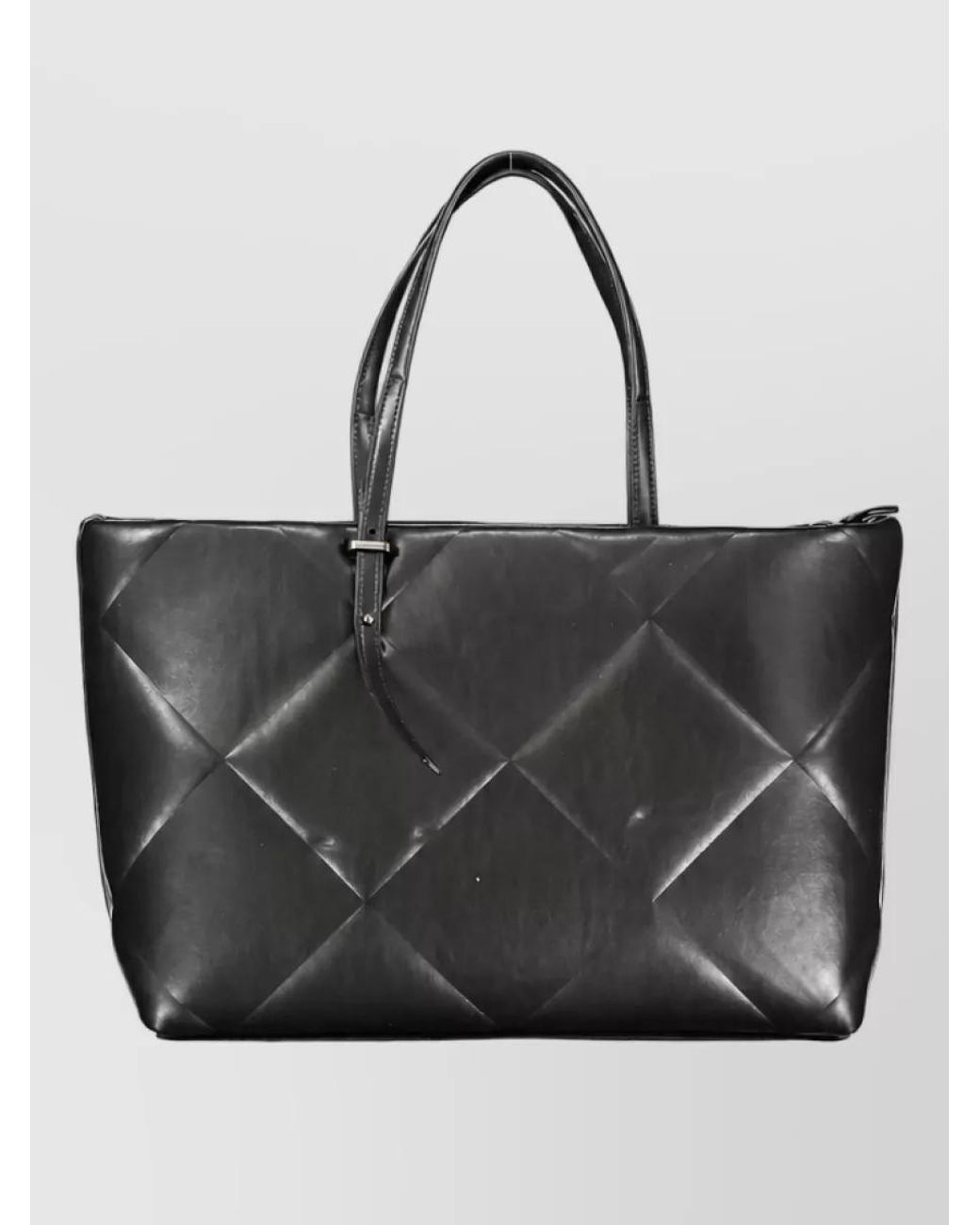 Calvin Klein Black Quilted Tote Bag