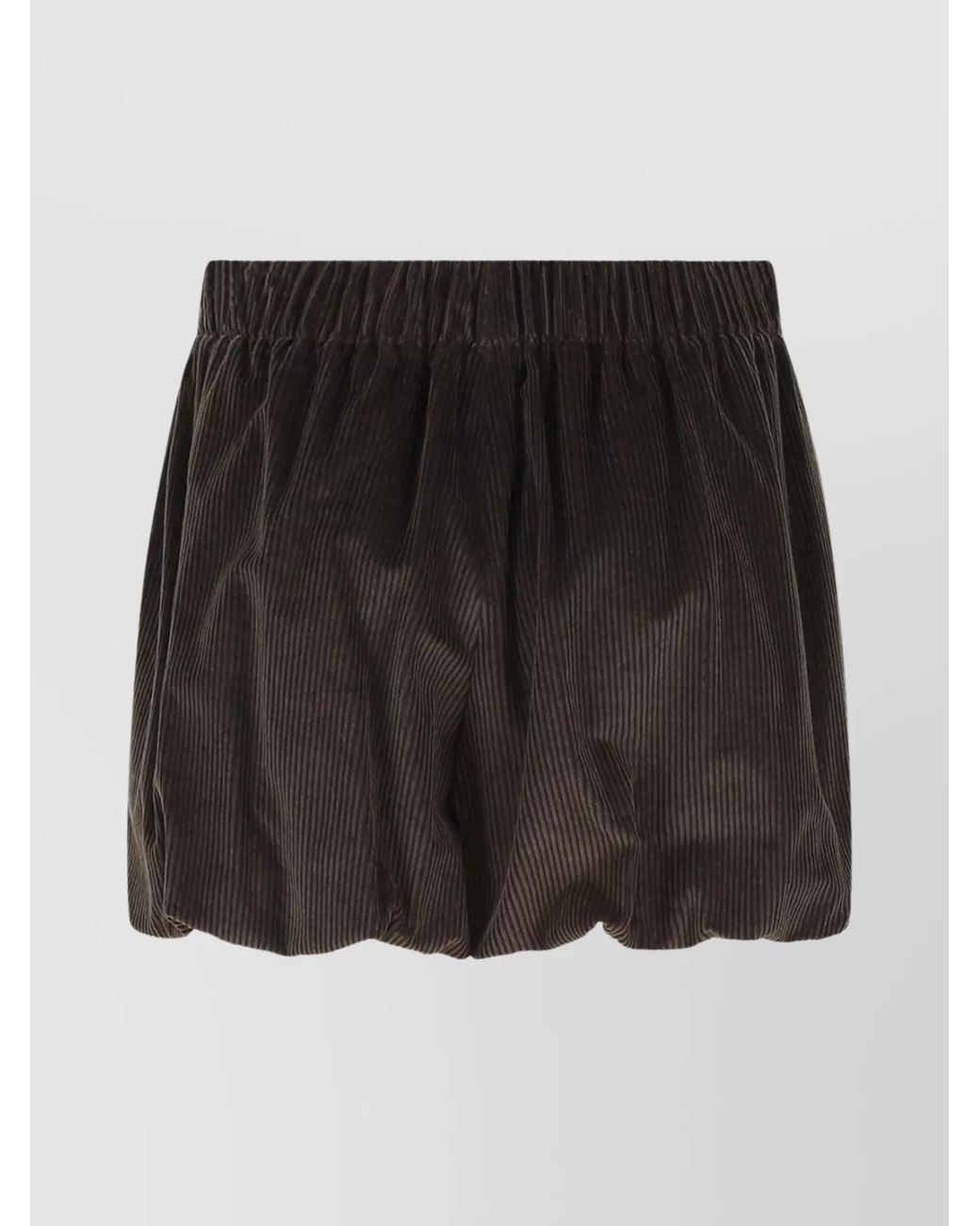 The Mannei Black Cotton Shorts