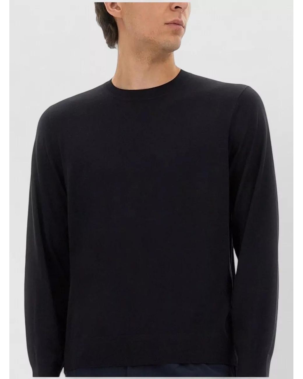 Theory Blue Wool T-Shirt for men