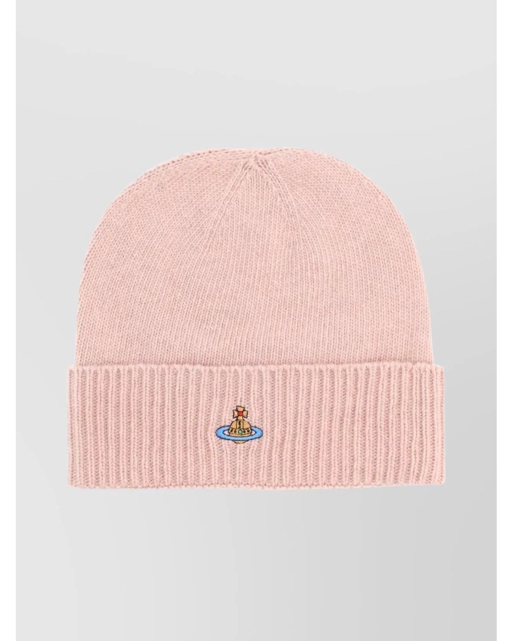 Vivienne Westwood Pink Cashmere Beanie