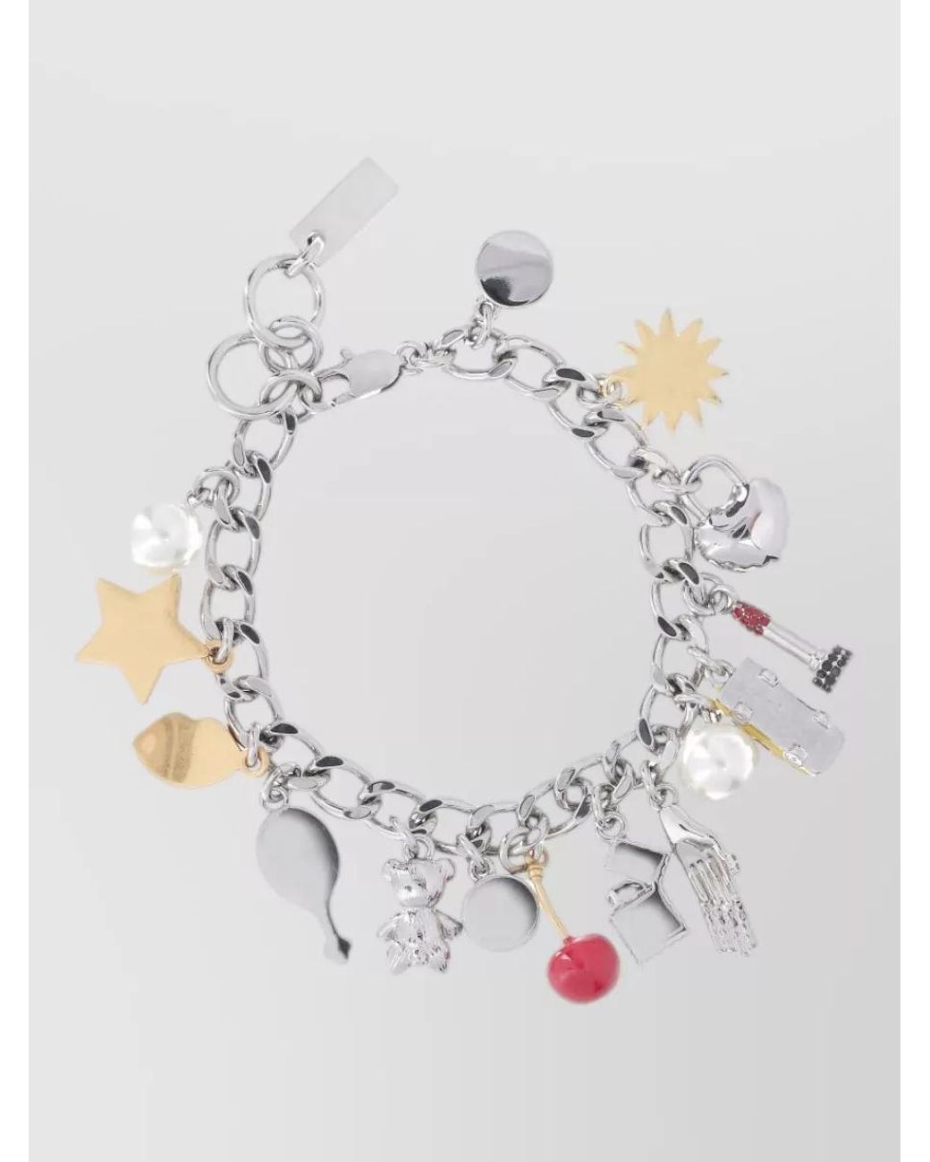 Marc Jacobs Gray Charm Bracelet