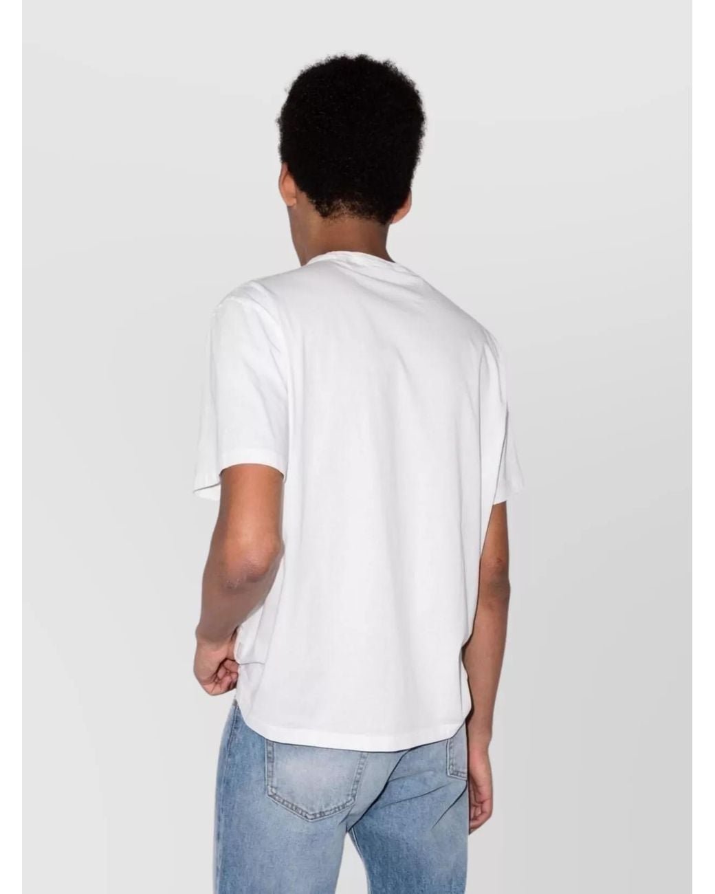 Our Legacy White Cotton Relaxed-Fit Short-Sleeve T-Shirt for men