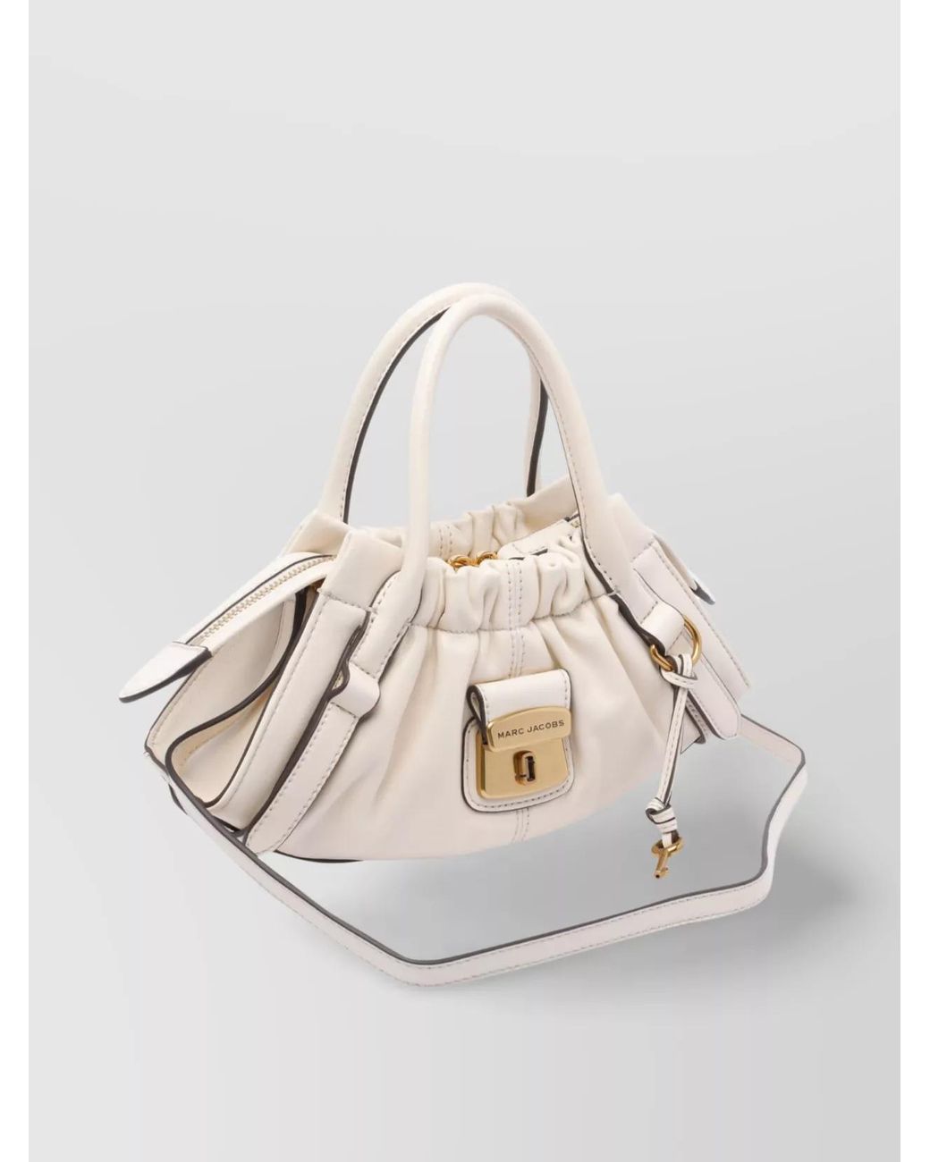Marc Jacobs Natural Small Satchel Bag-Tone Hardware