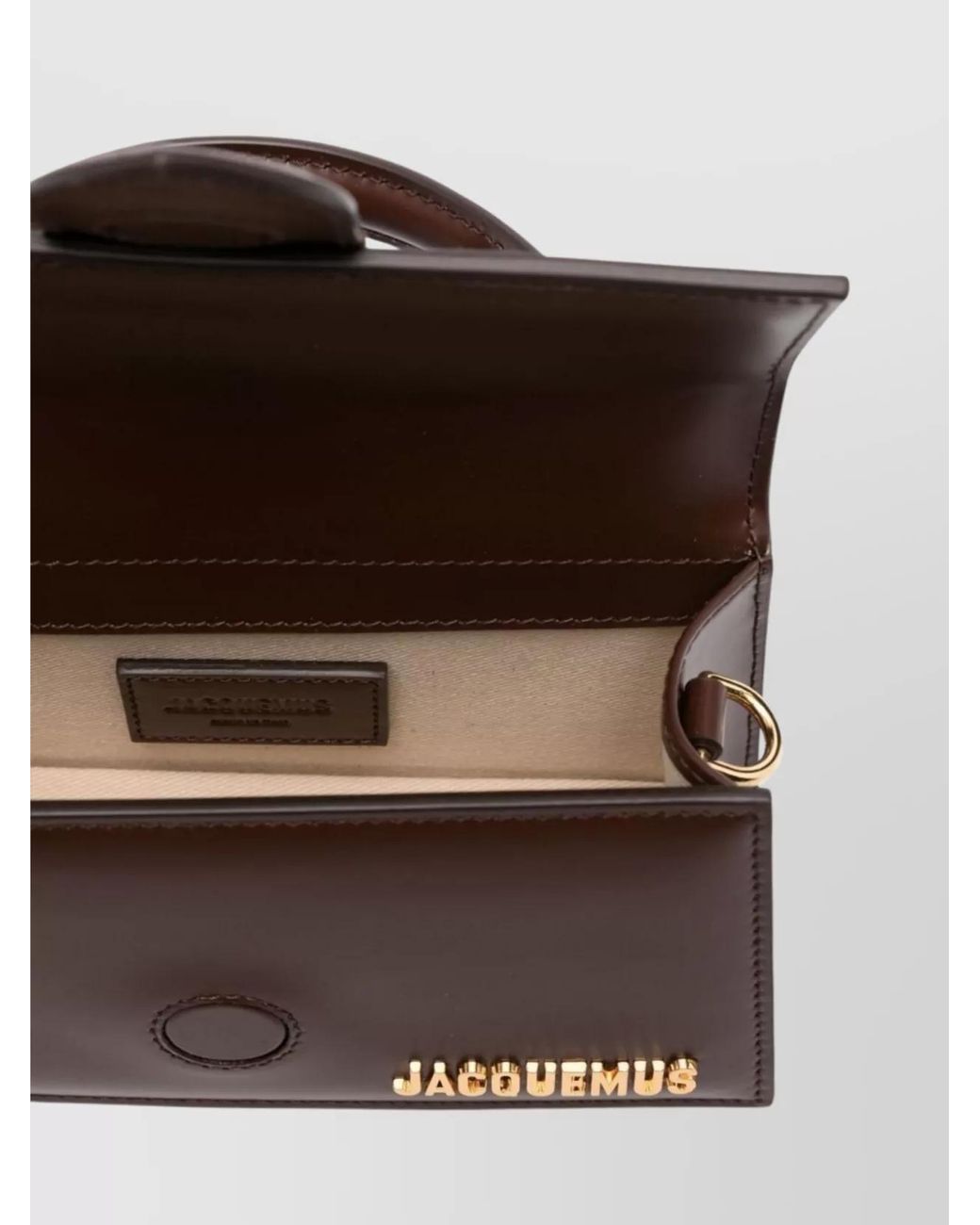Jacquemus Brown Le Bambino Small Leather Shoulder Bag